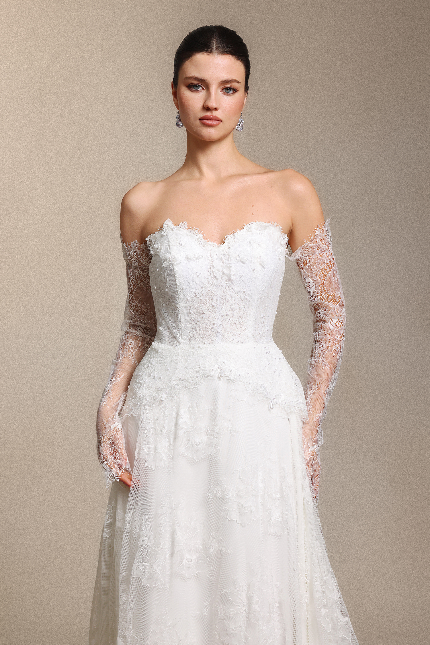 Oval Lace Arm Sleeve