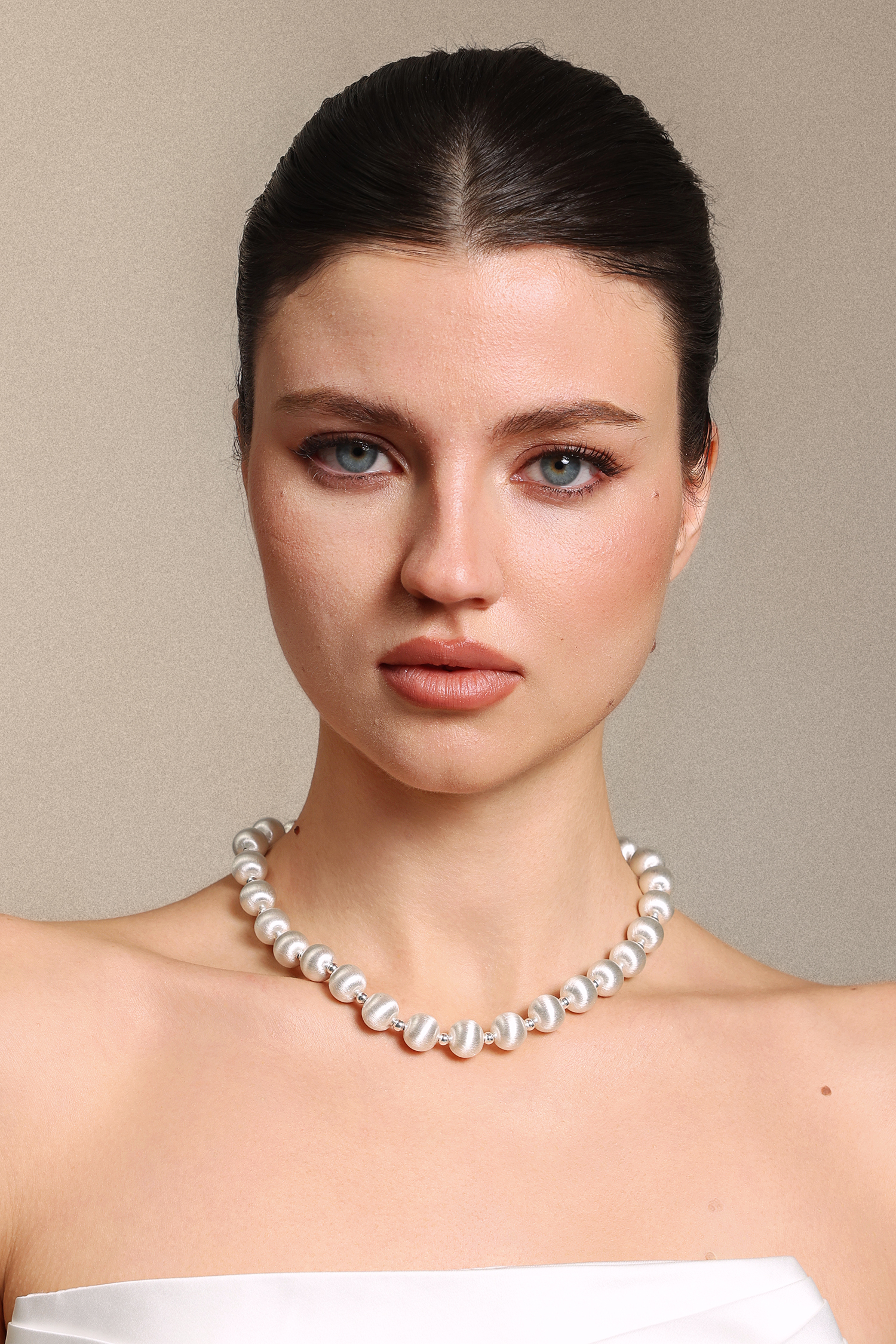 Yako Pearl Beaded Necklace