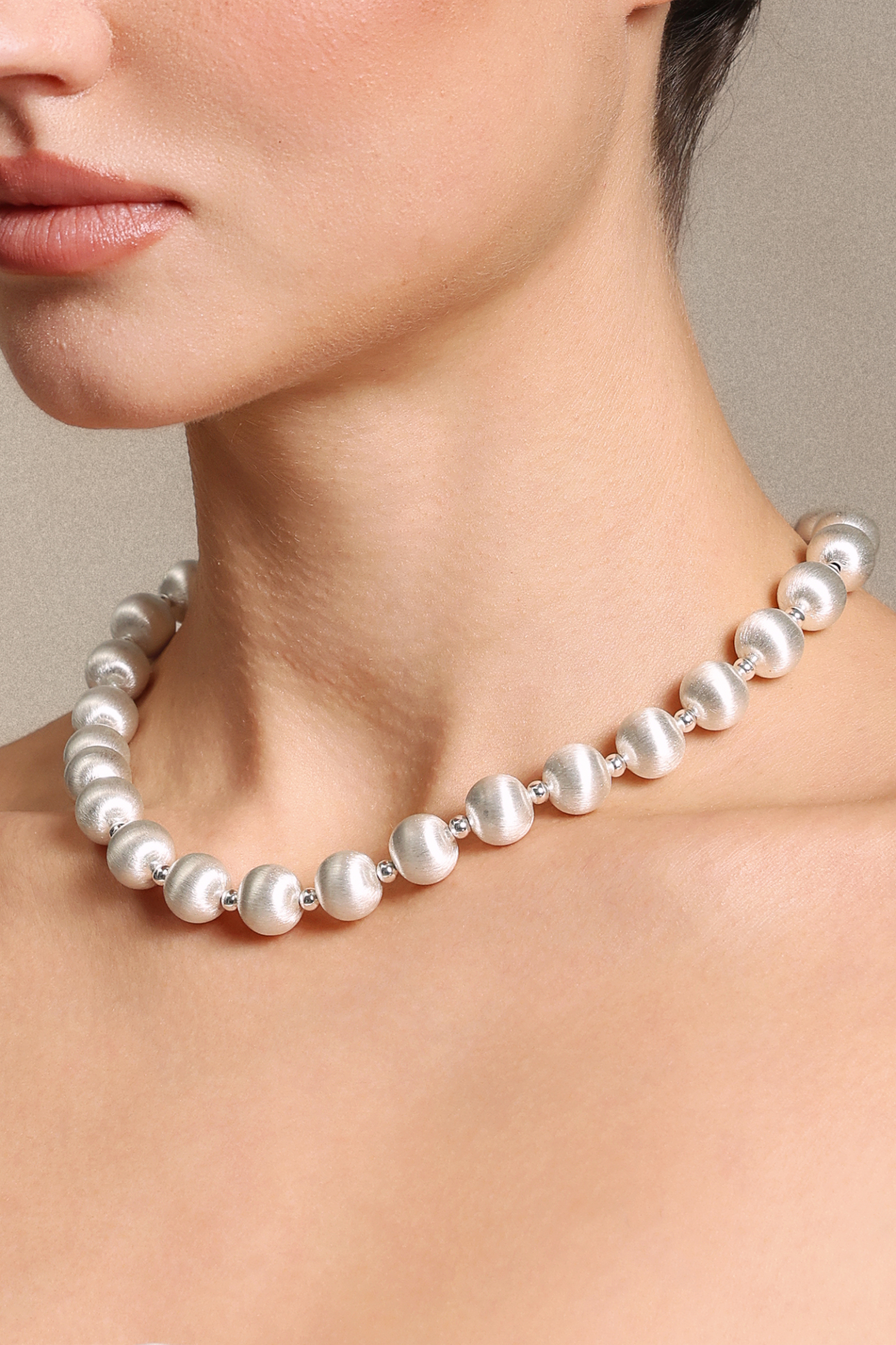Yako Pearl Beaded Necklace