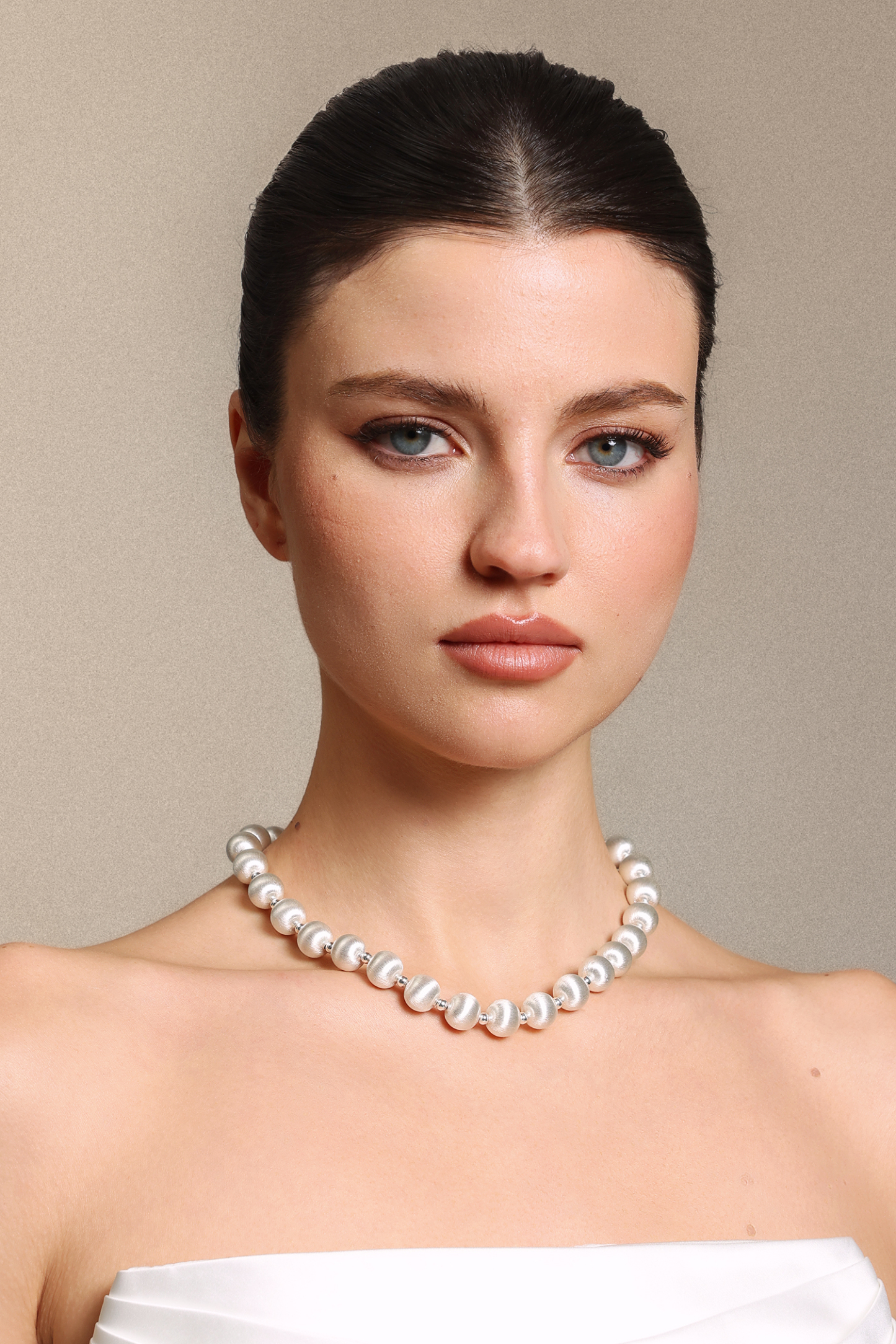 Yako Pearl Beaded Necklace
