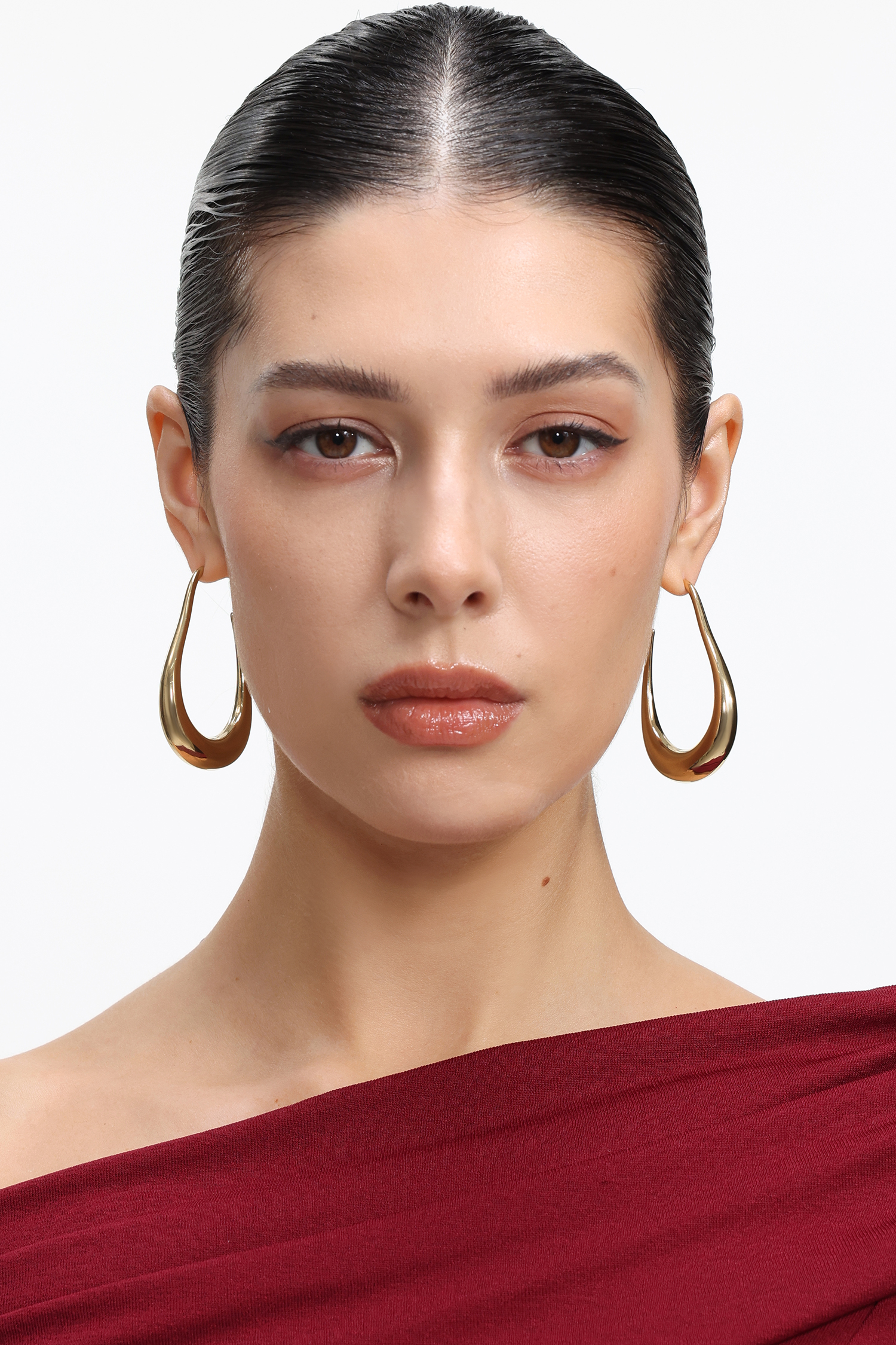 Lizbet  Geometry U Shaped Earrings