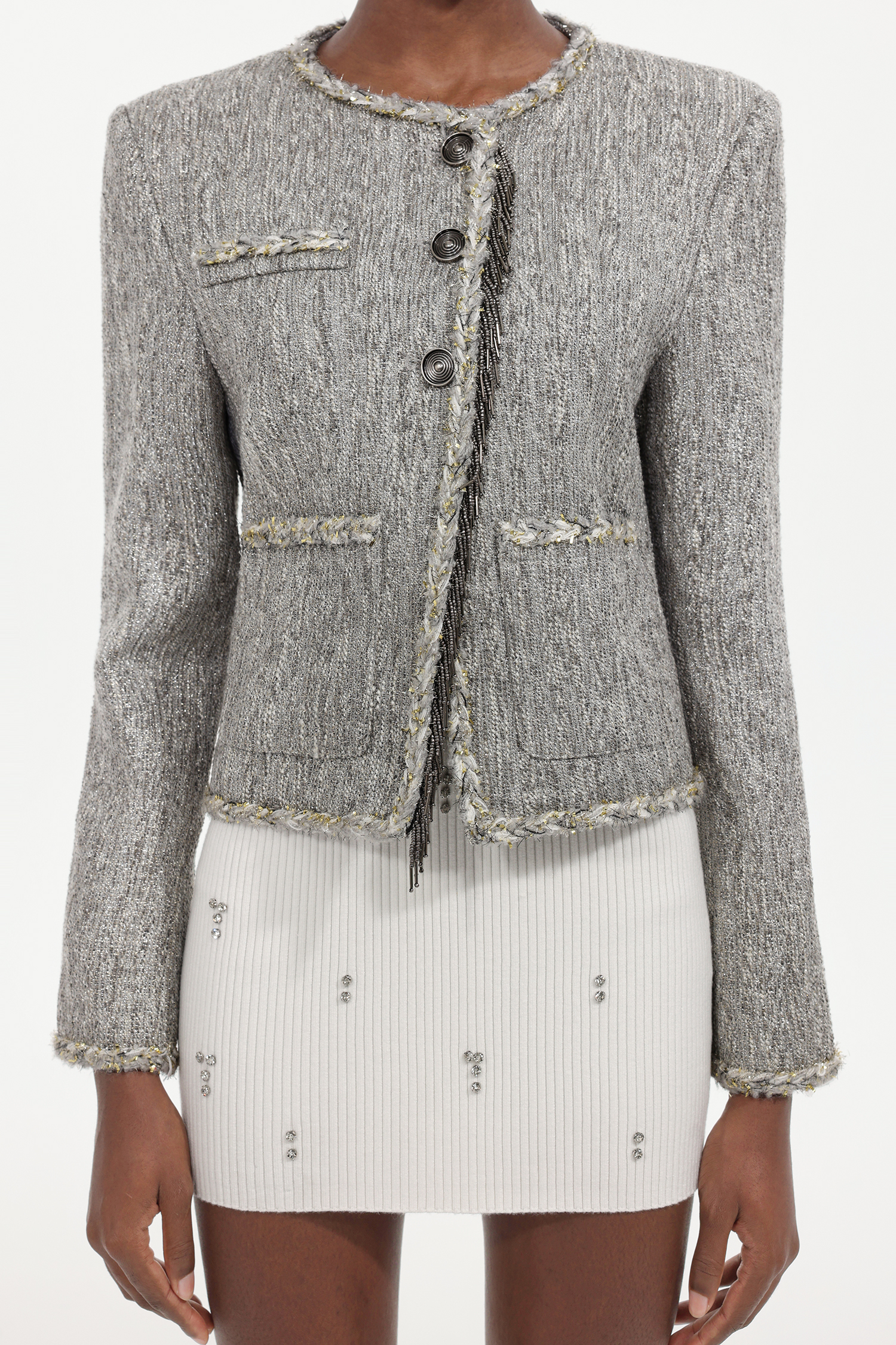 Vanessa Elegant Tailored Long Sleeve Woven Blazer