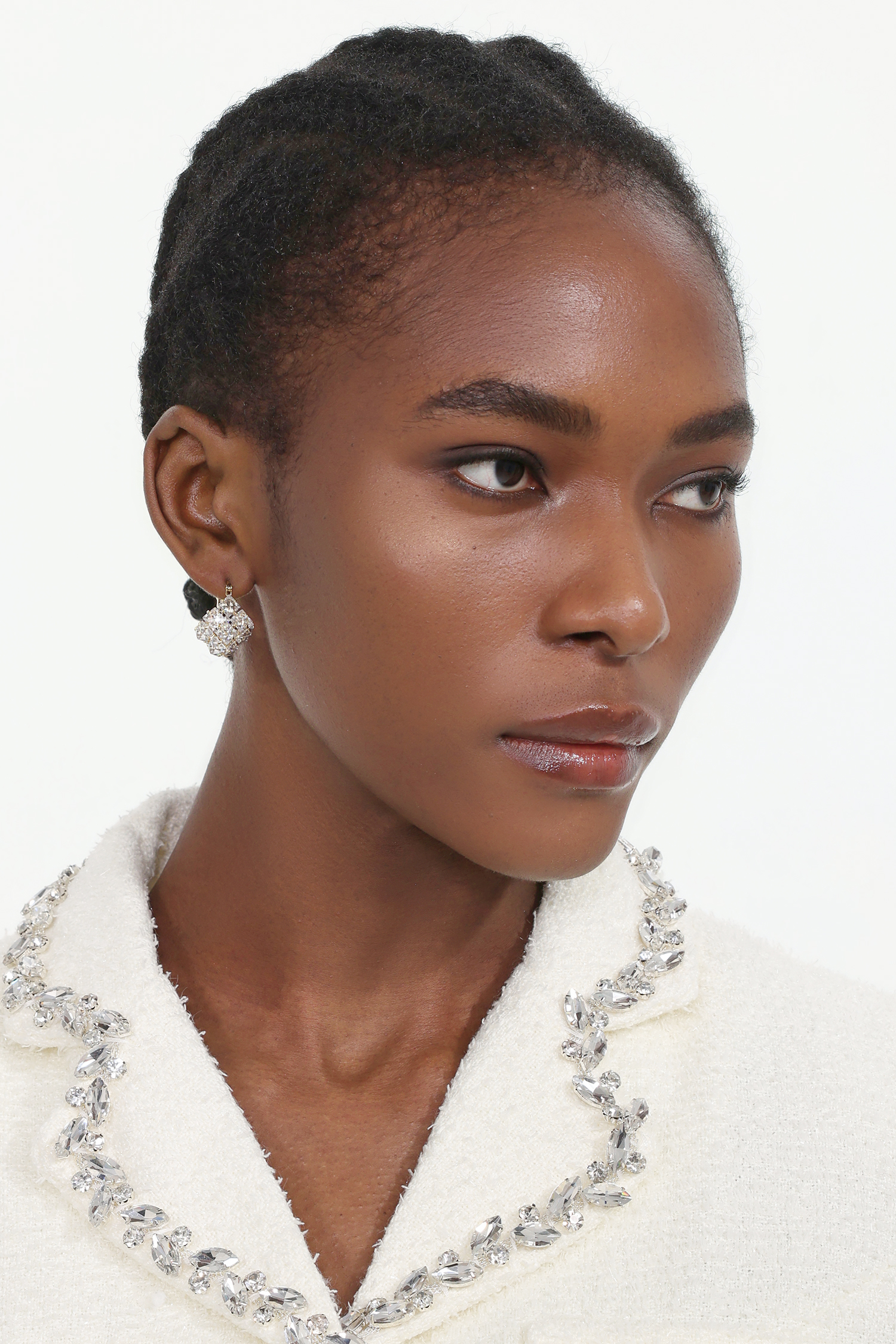 Irosa Diamond Square Earrings