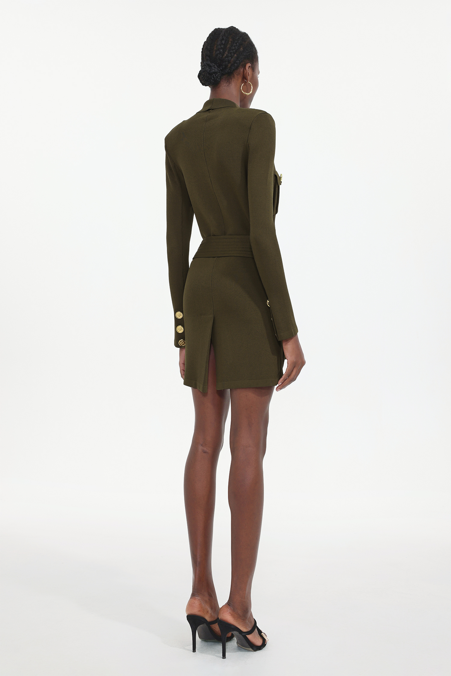 Ornella Elegant Long Sleeve Knit Jacket