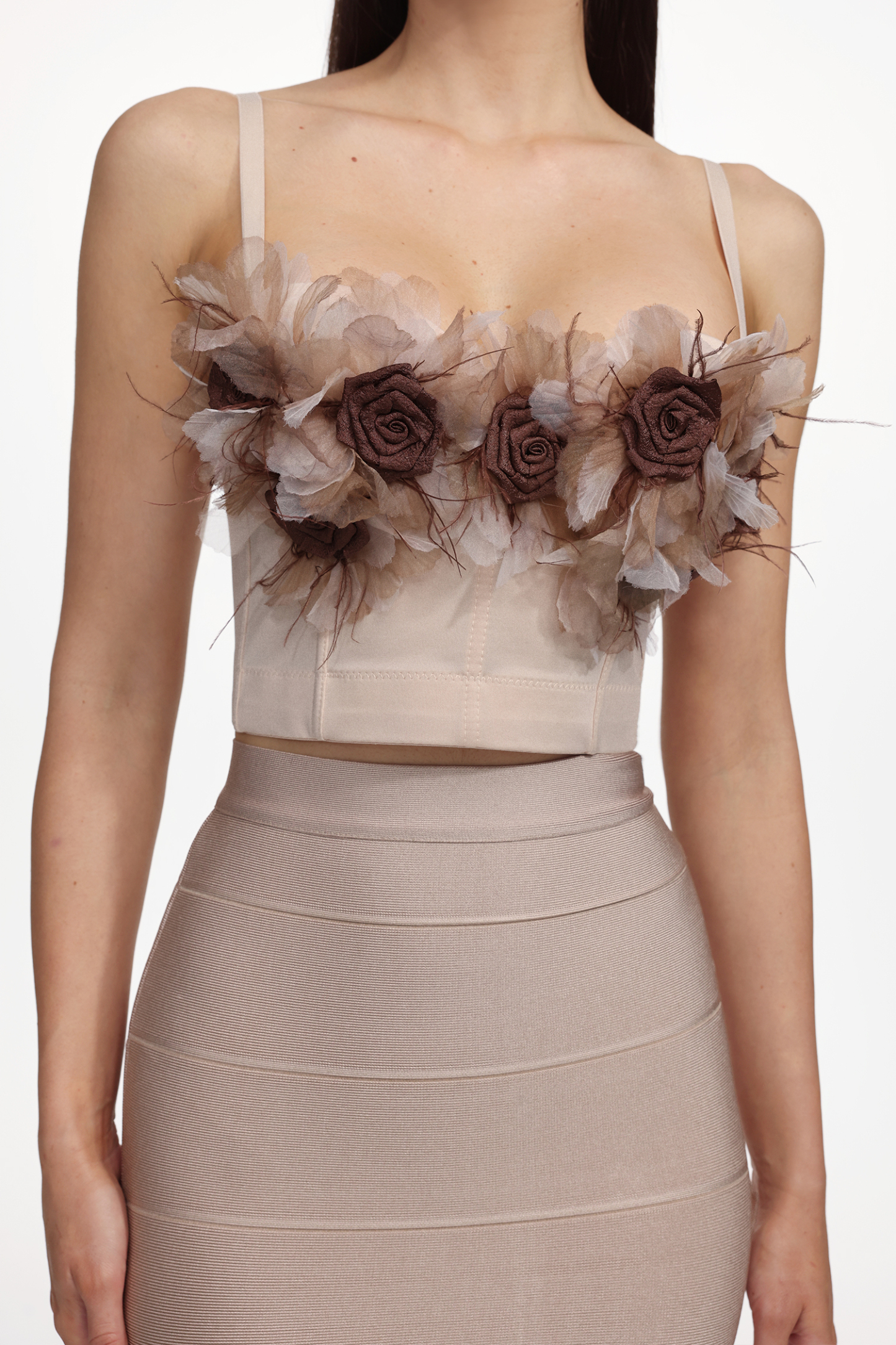 Tine Romantic Contour Flower Corset