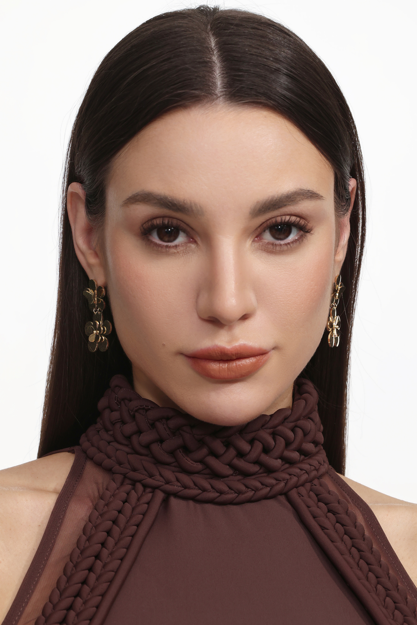 Mako Floral Butterfly Earrings