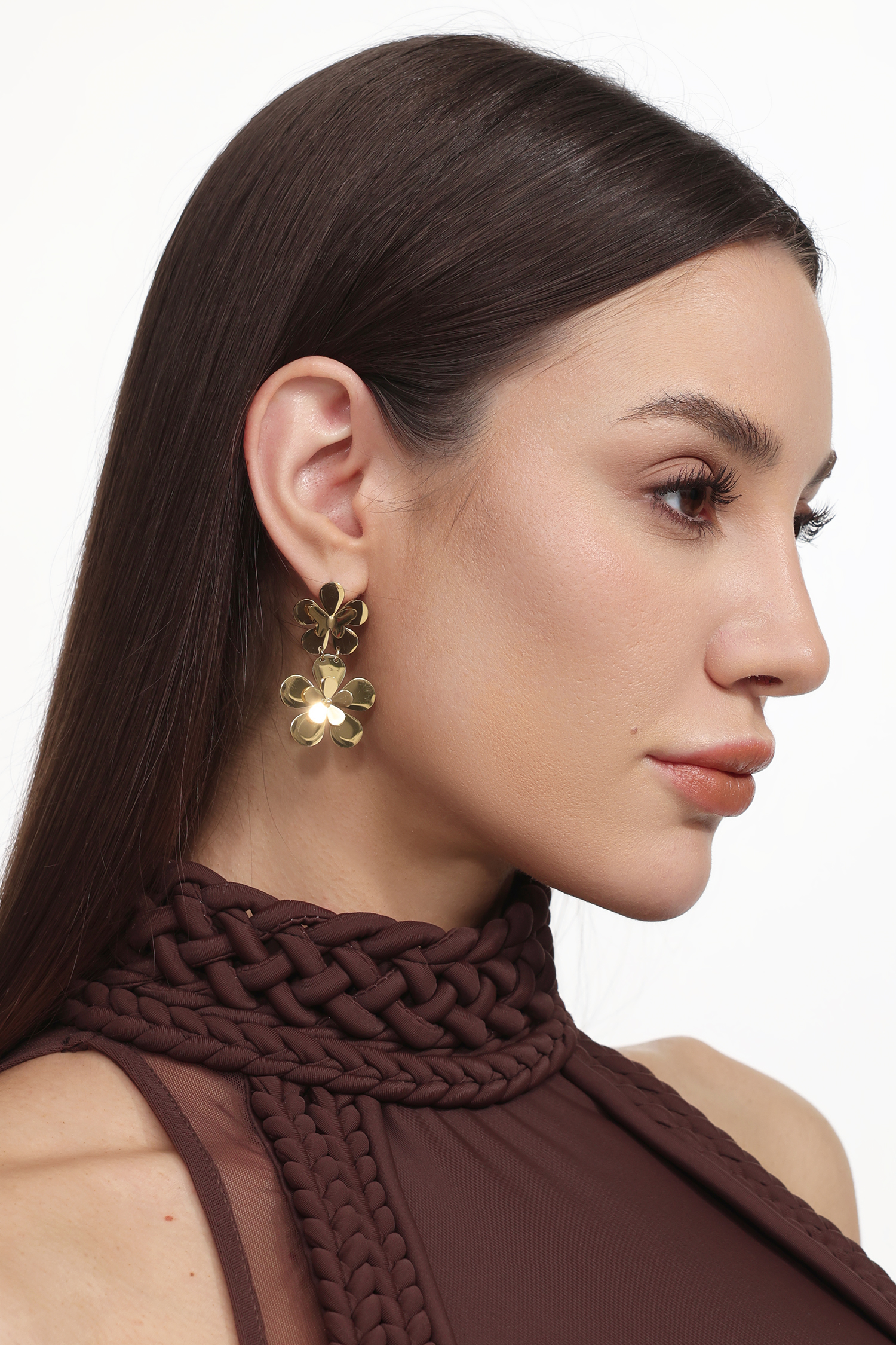 Mako Floral Butterfly Earrings