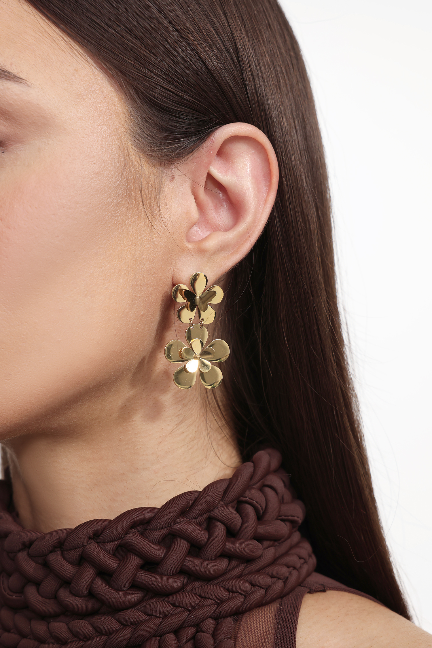 Mako Floral Butterfly Earrings