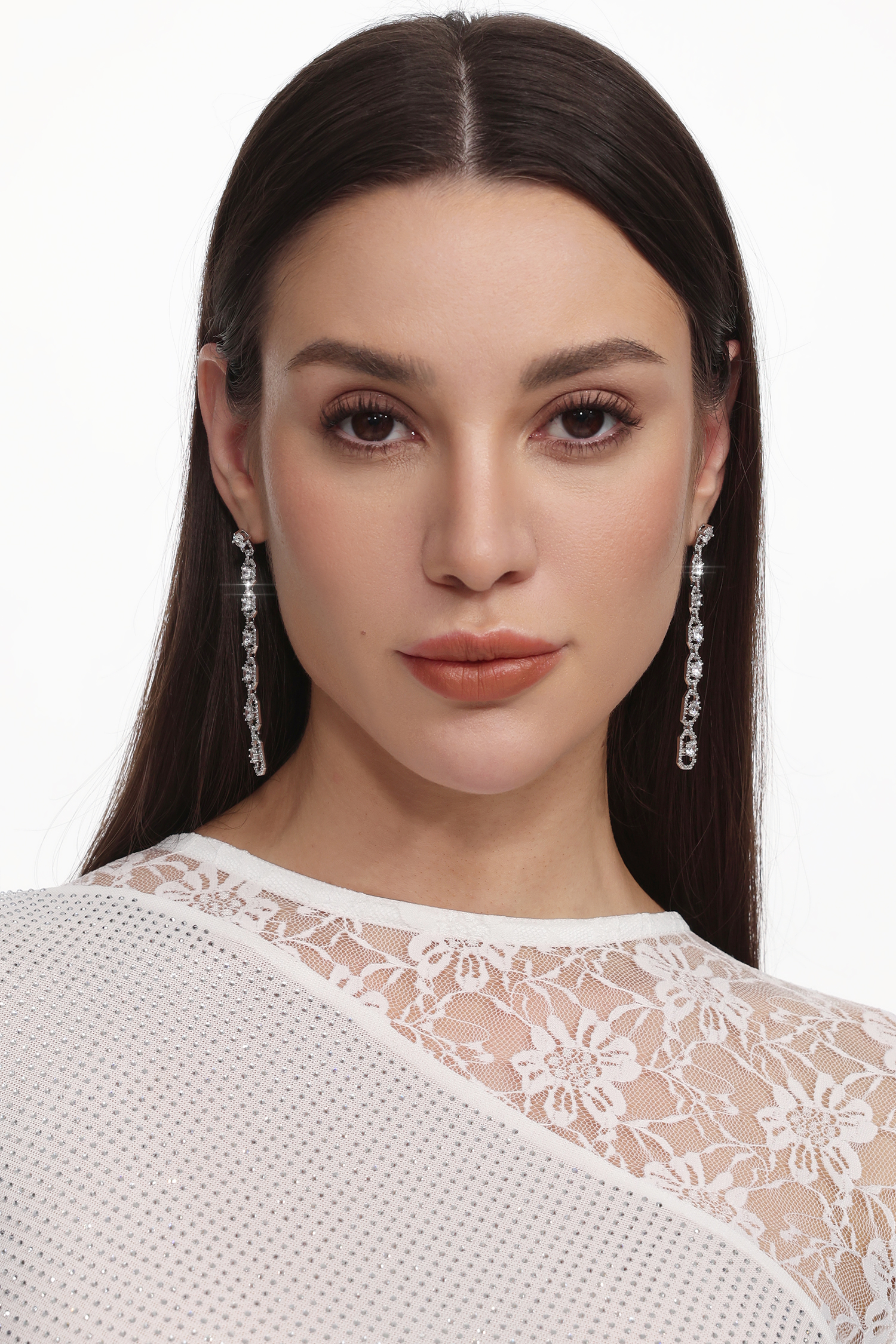 Xaviera Square Diamond Earrings