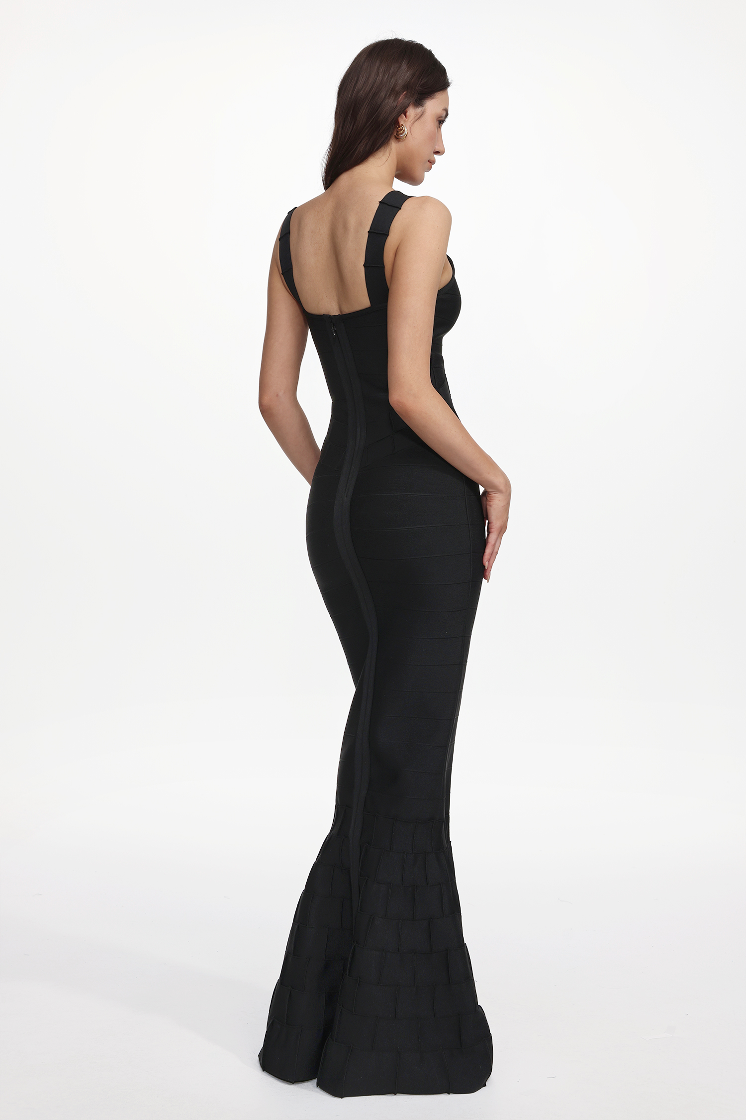 Makila Chic Contour Halter Bandage Maxi Dress