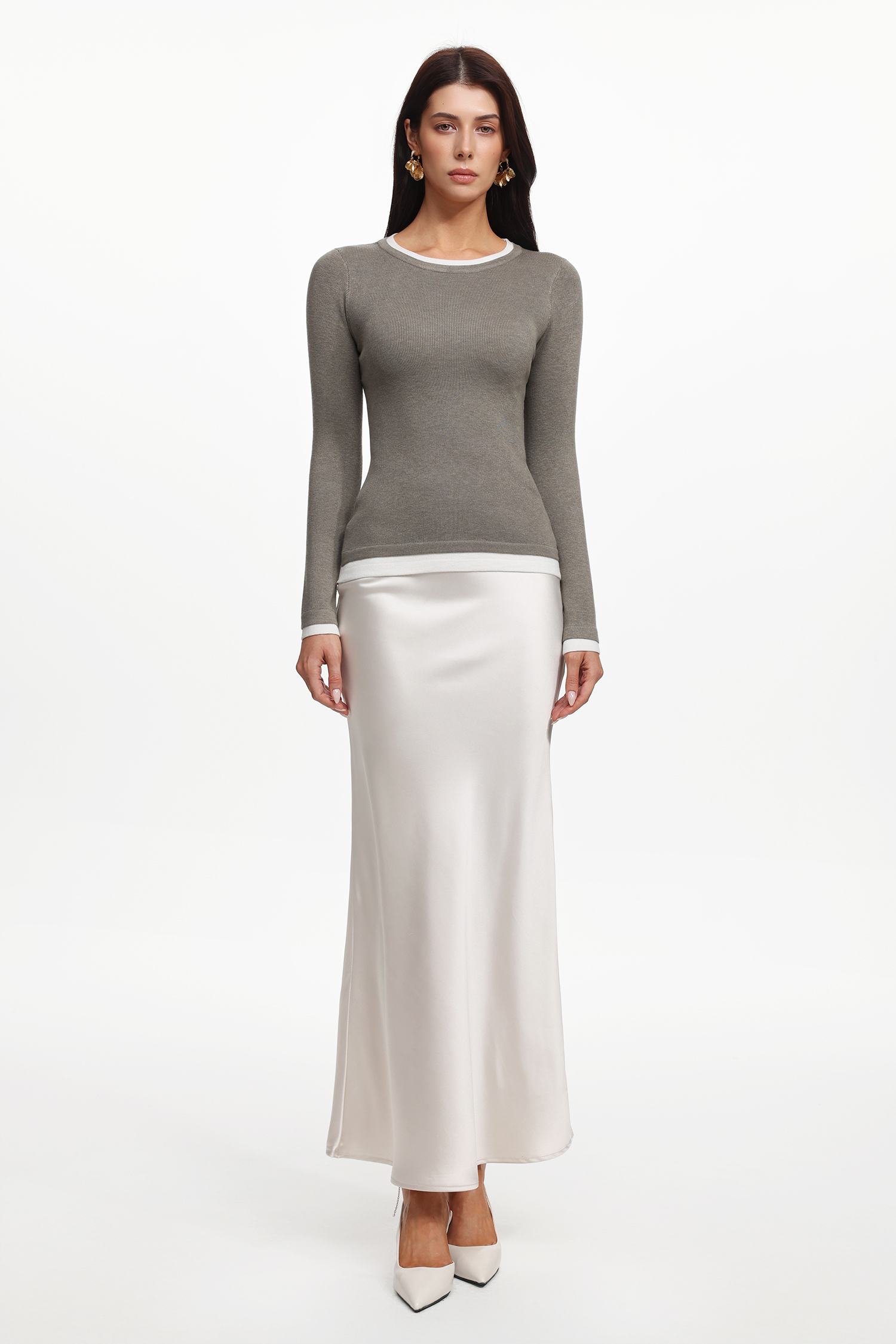 Shelby Classic Contour Top And Skirt Two-Piece Set