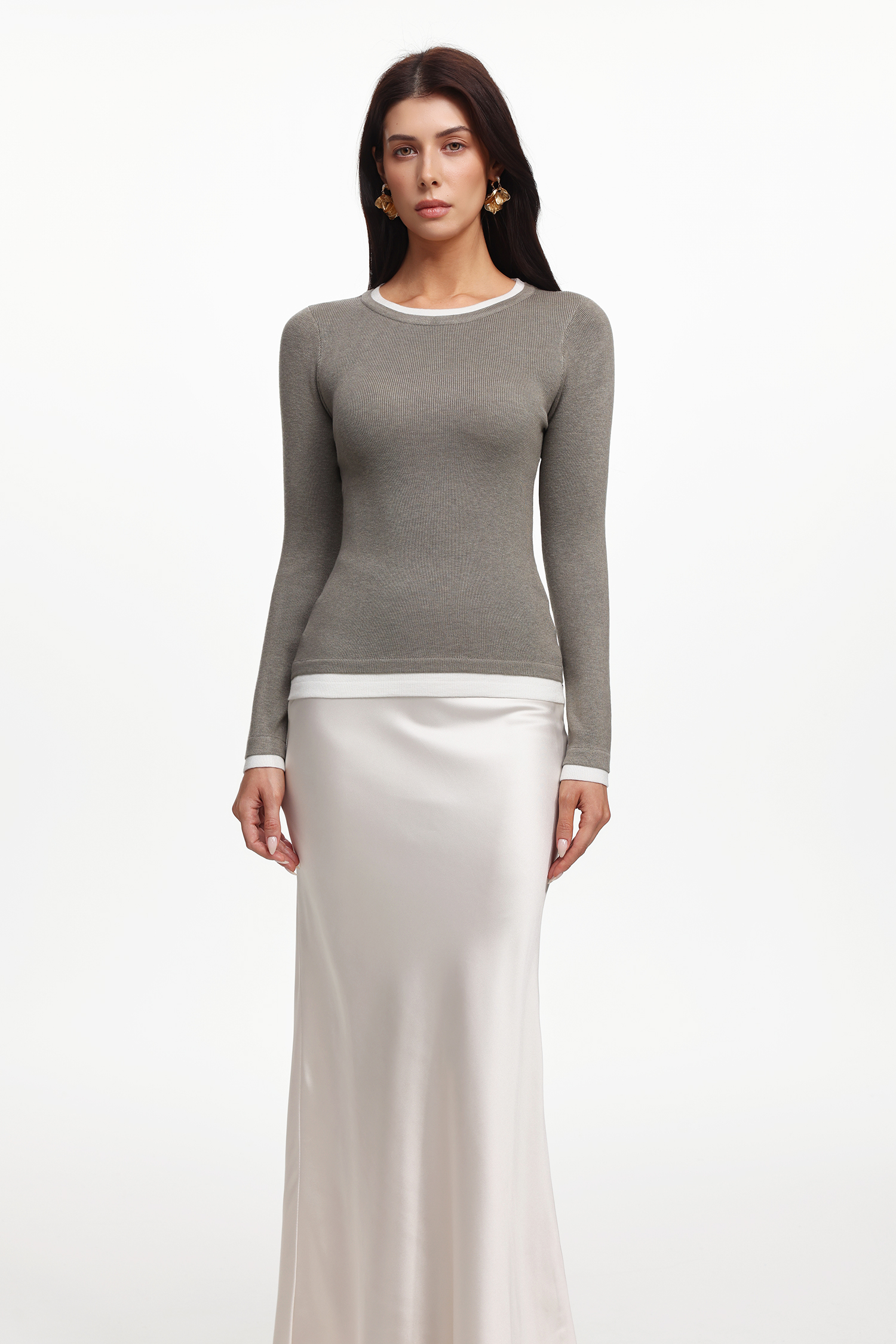 Shelby Classic Contour Top And Skirt Two-Piece Set