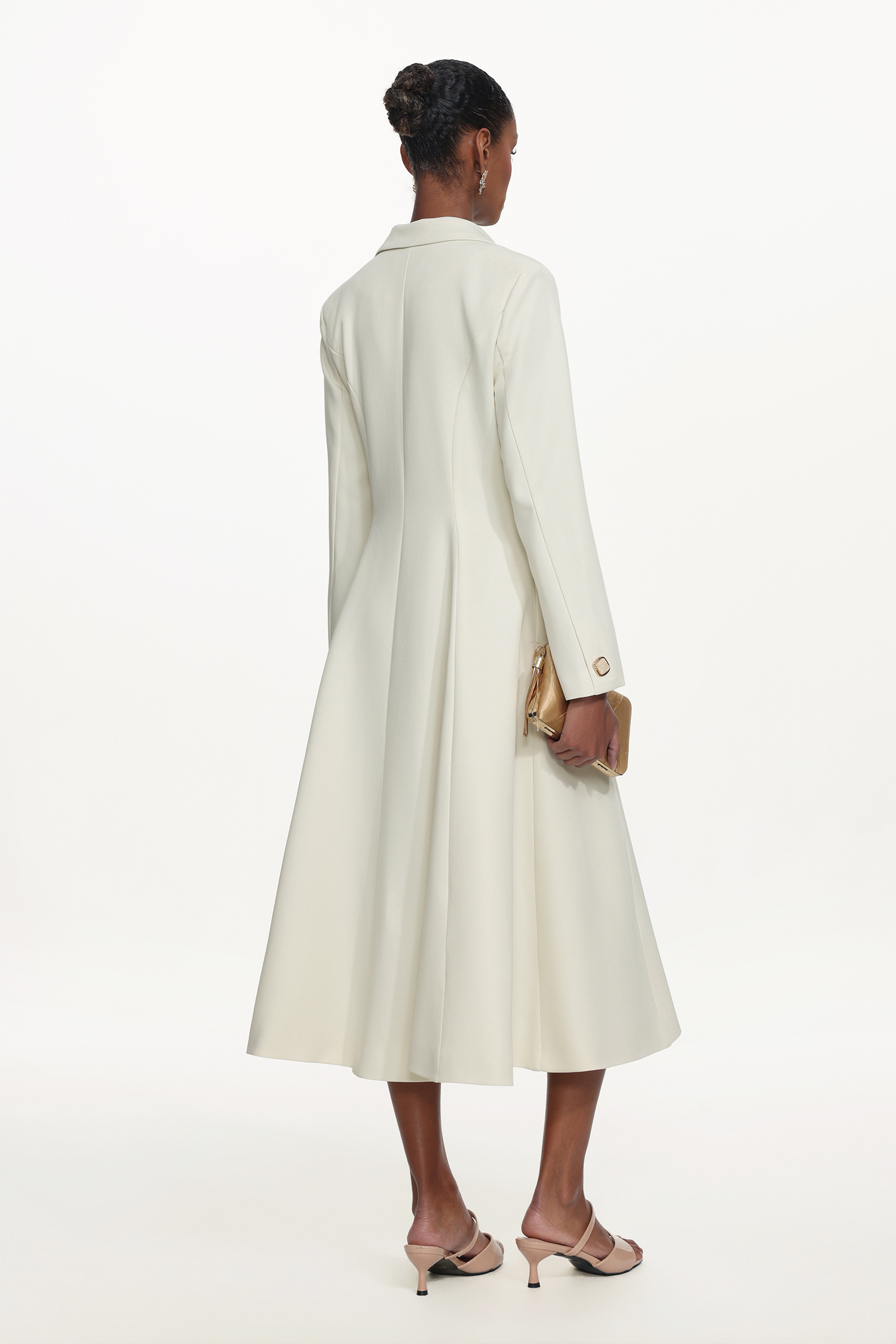 Tinsley Classic Tailored Long Sleeve Double Breasted Blazer Dress