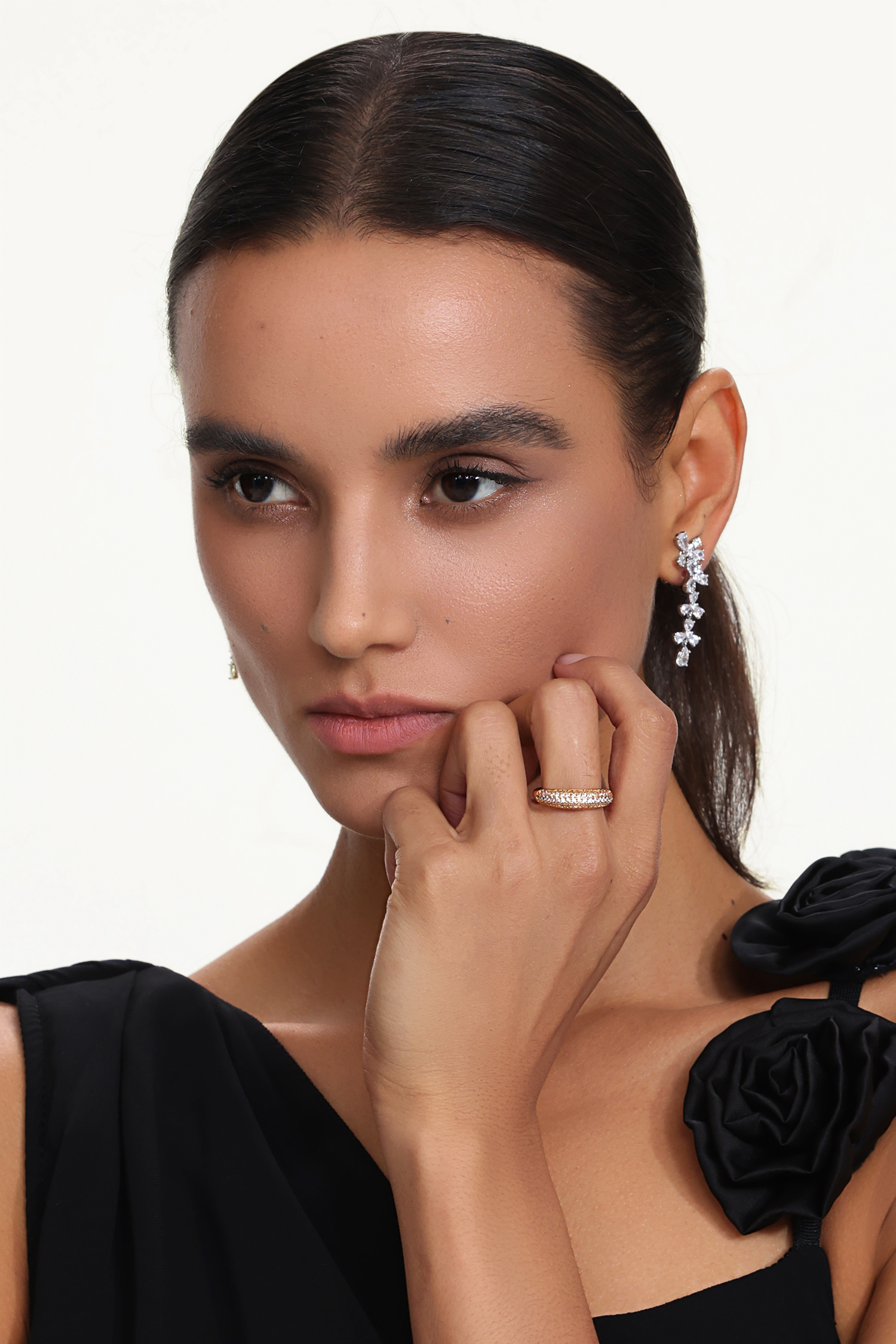 Rachel Golden Diamond Ring