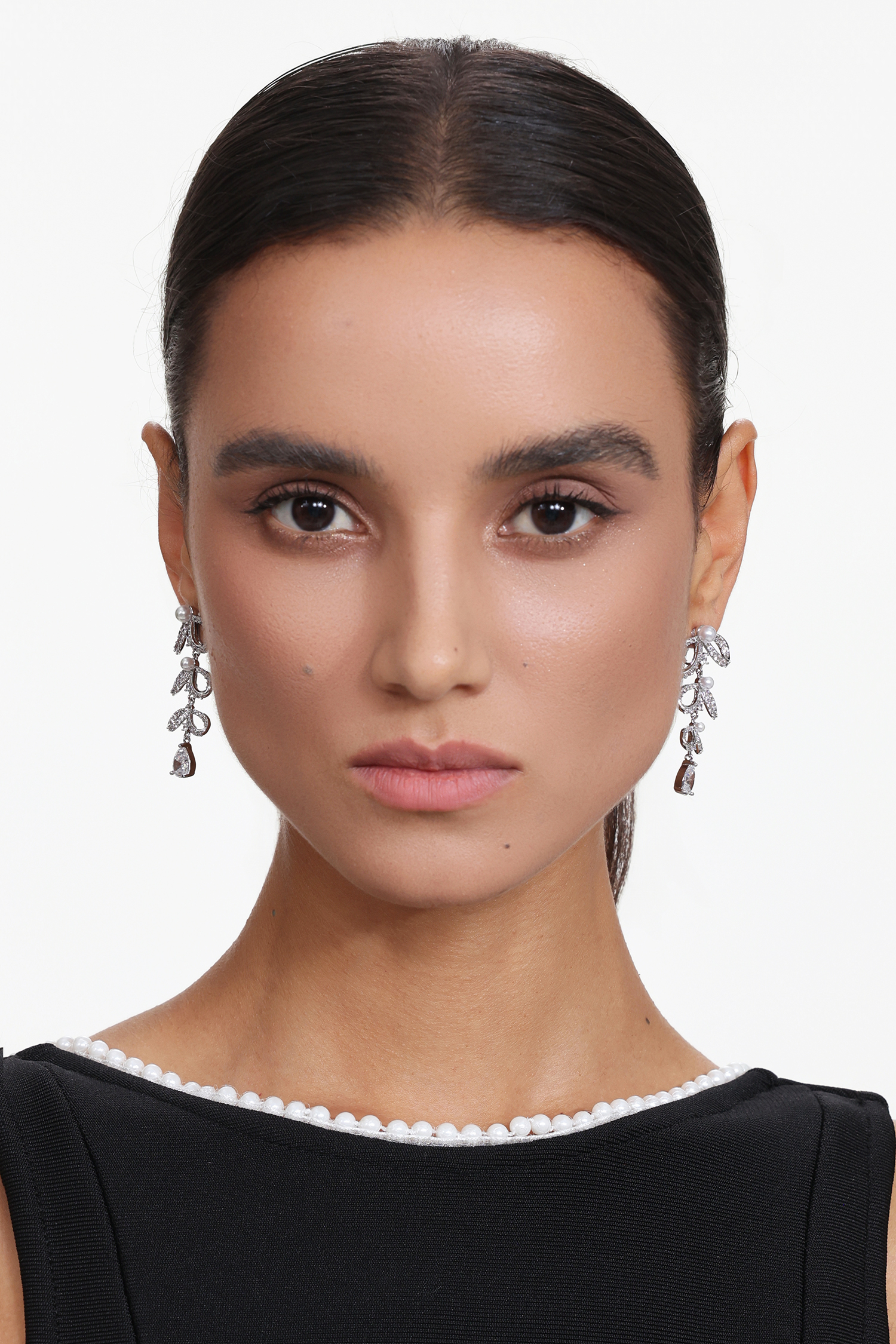 Siara Bow Diamond Earrings