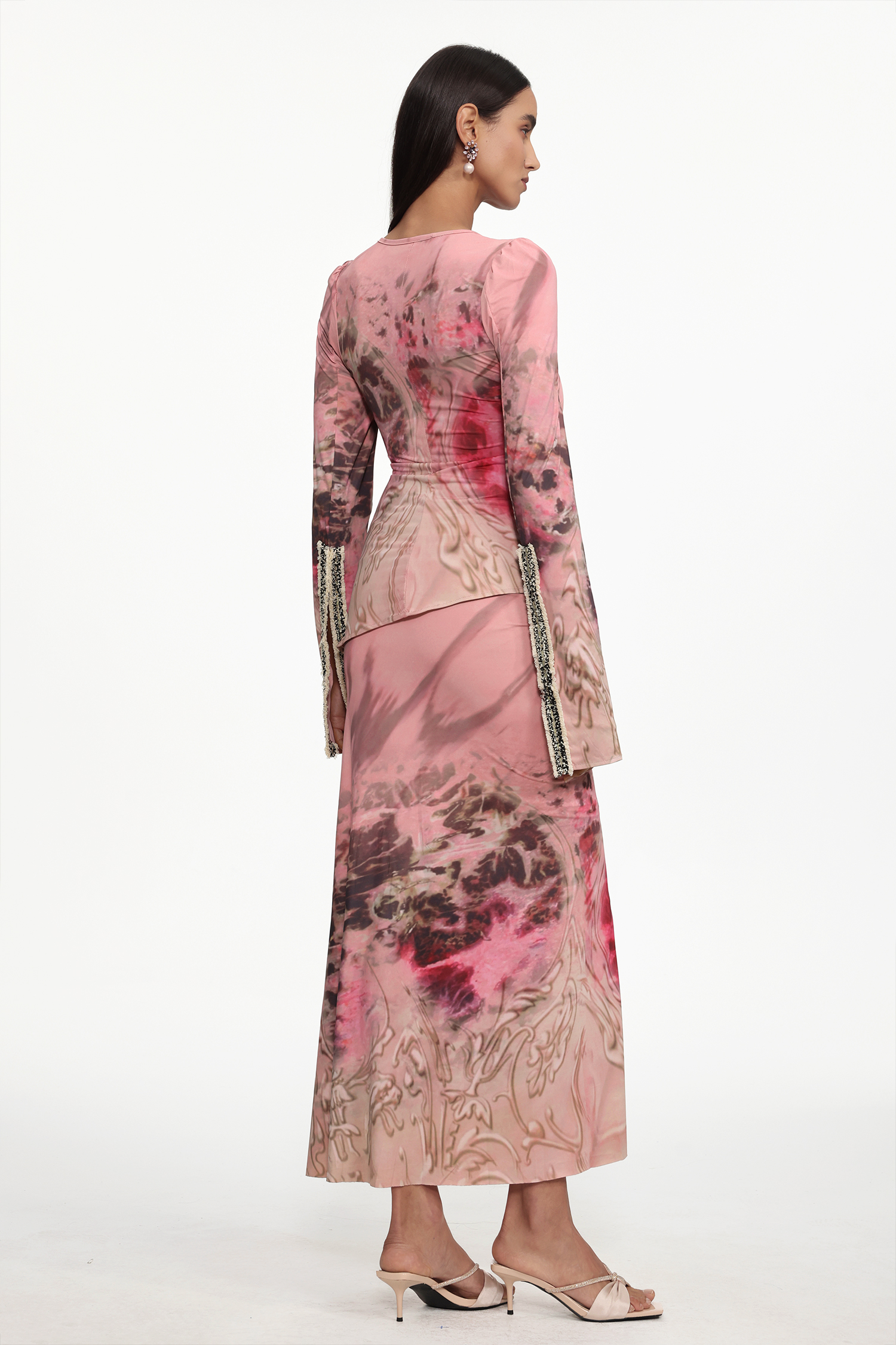 Ninao Chic Contour Woven Knit Mini Two Piece Set