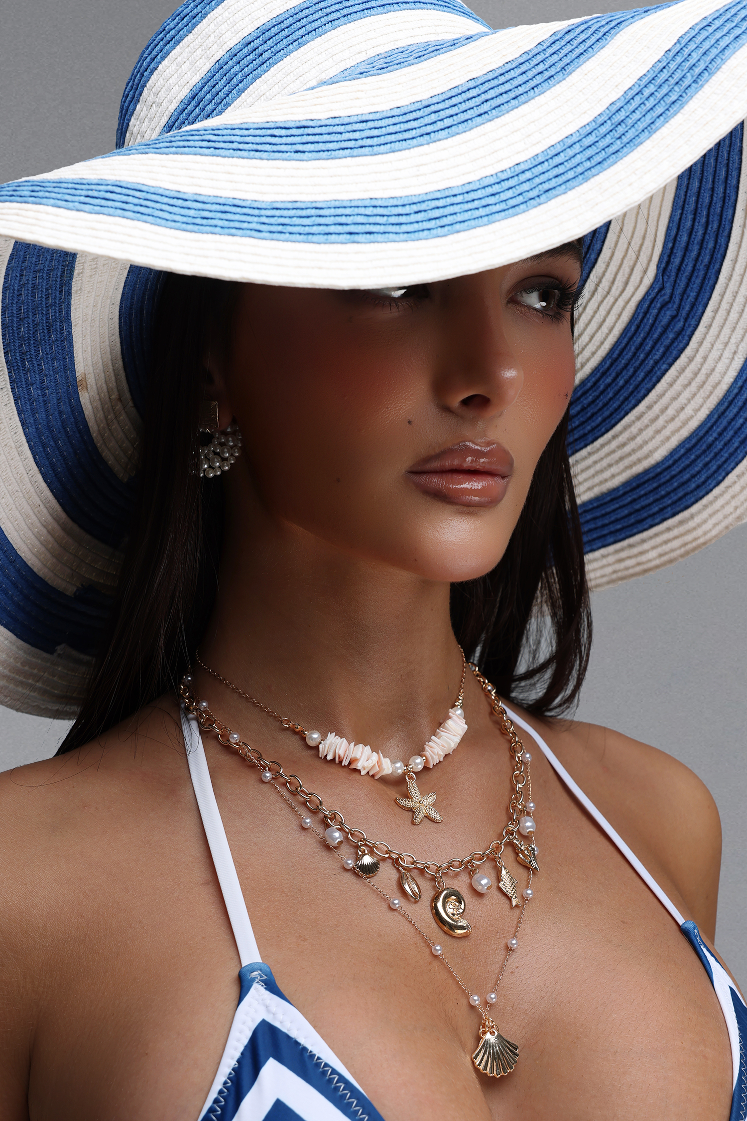 Sekani Gold Chain Pendant Necklace