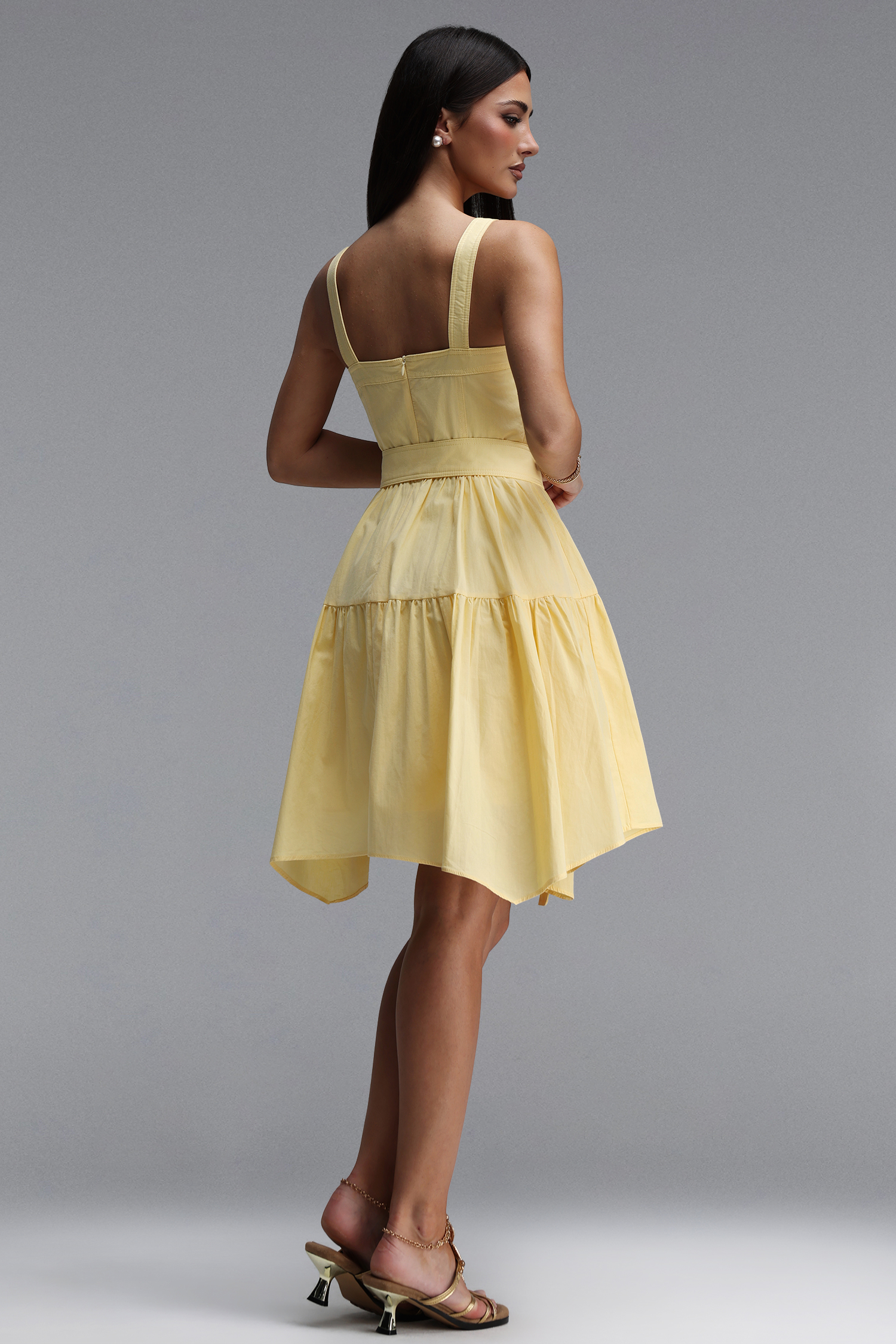 Novalee Resort Flowy Sleeveless Woven Mini Dress