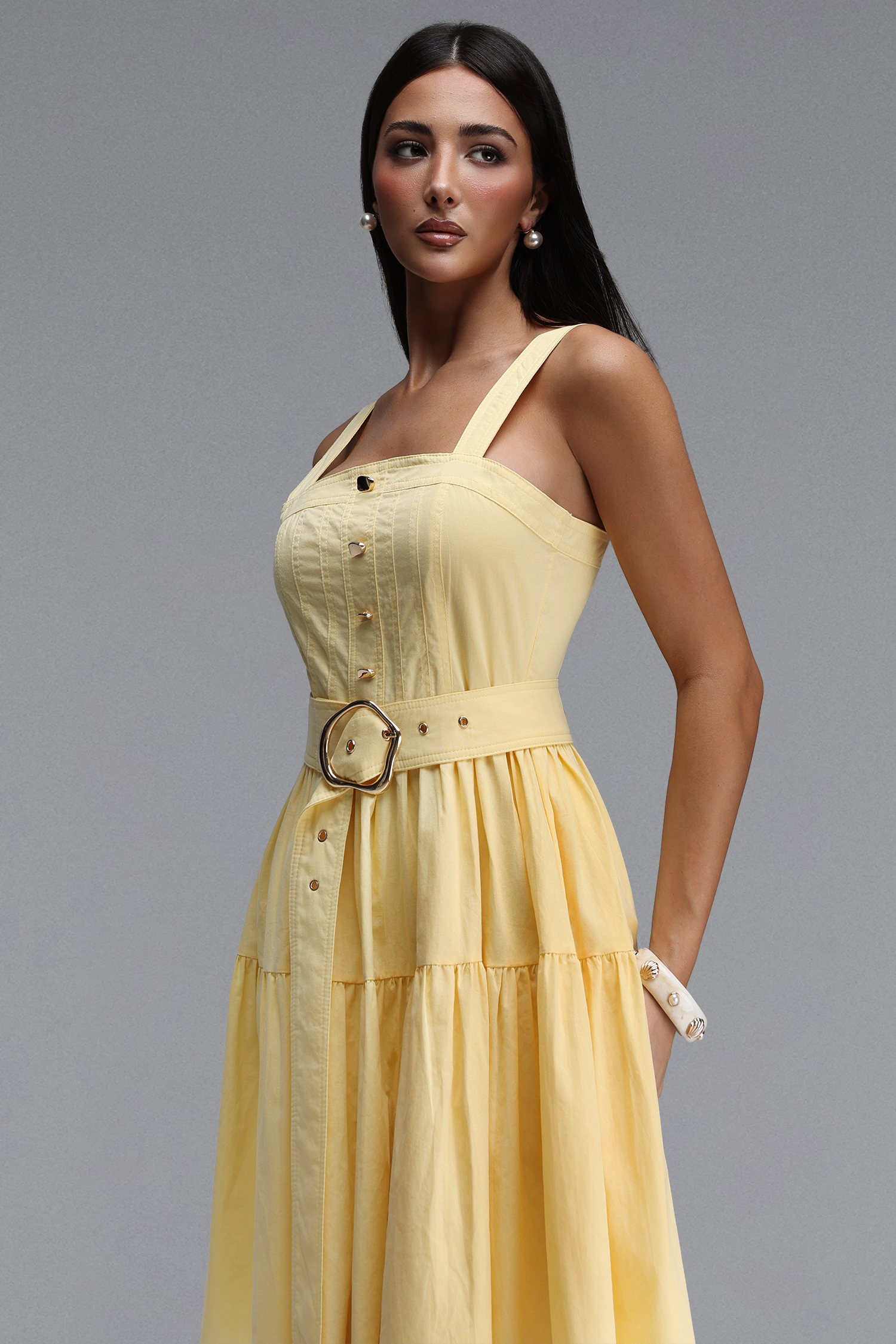 Novalee Resort Flowy Sleeveless Woven Mini Dress