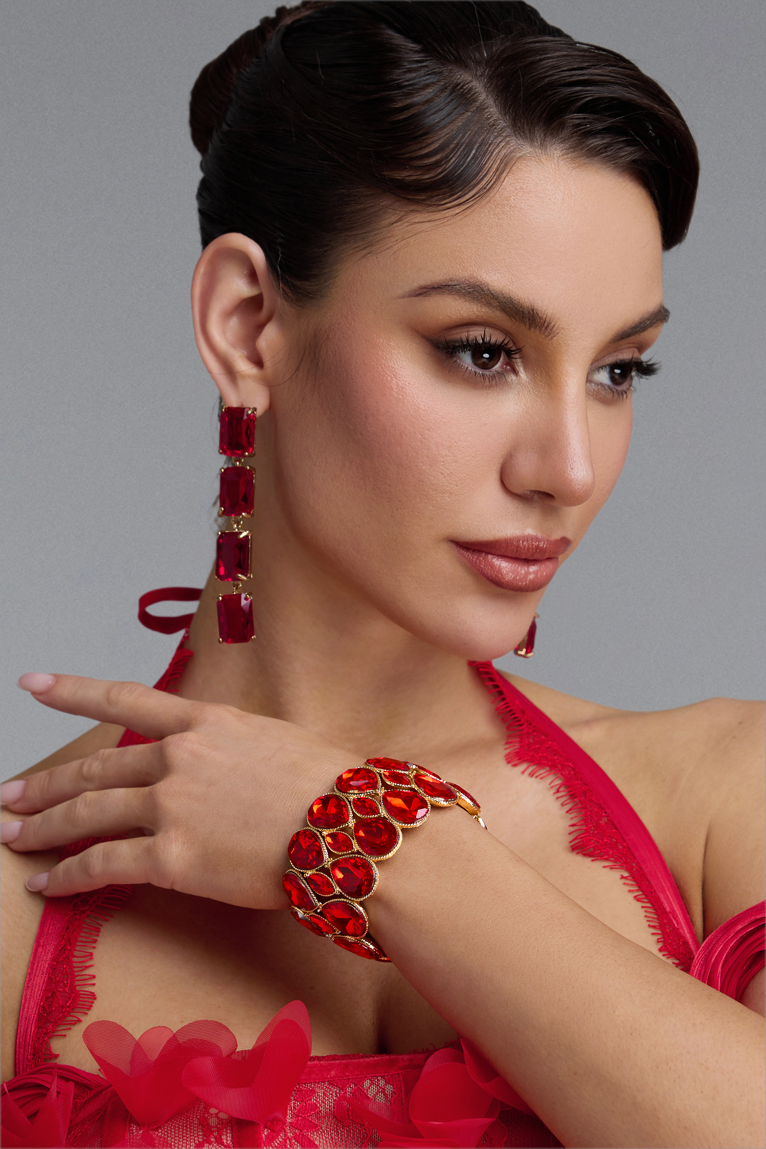 Kianala Multilayer Crystal Bracelet