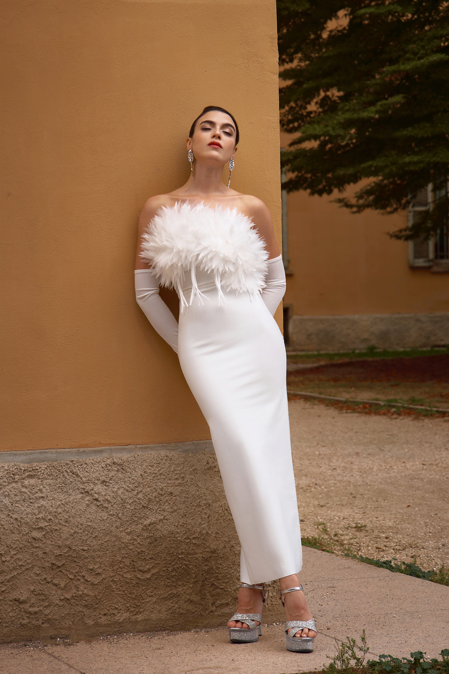 Rafik Sleeveless Flowers Tassels Bandage Maxi Dress