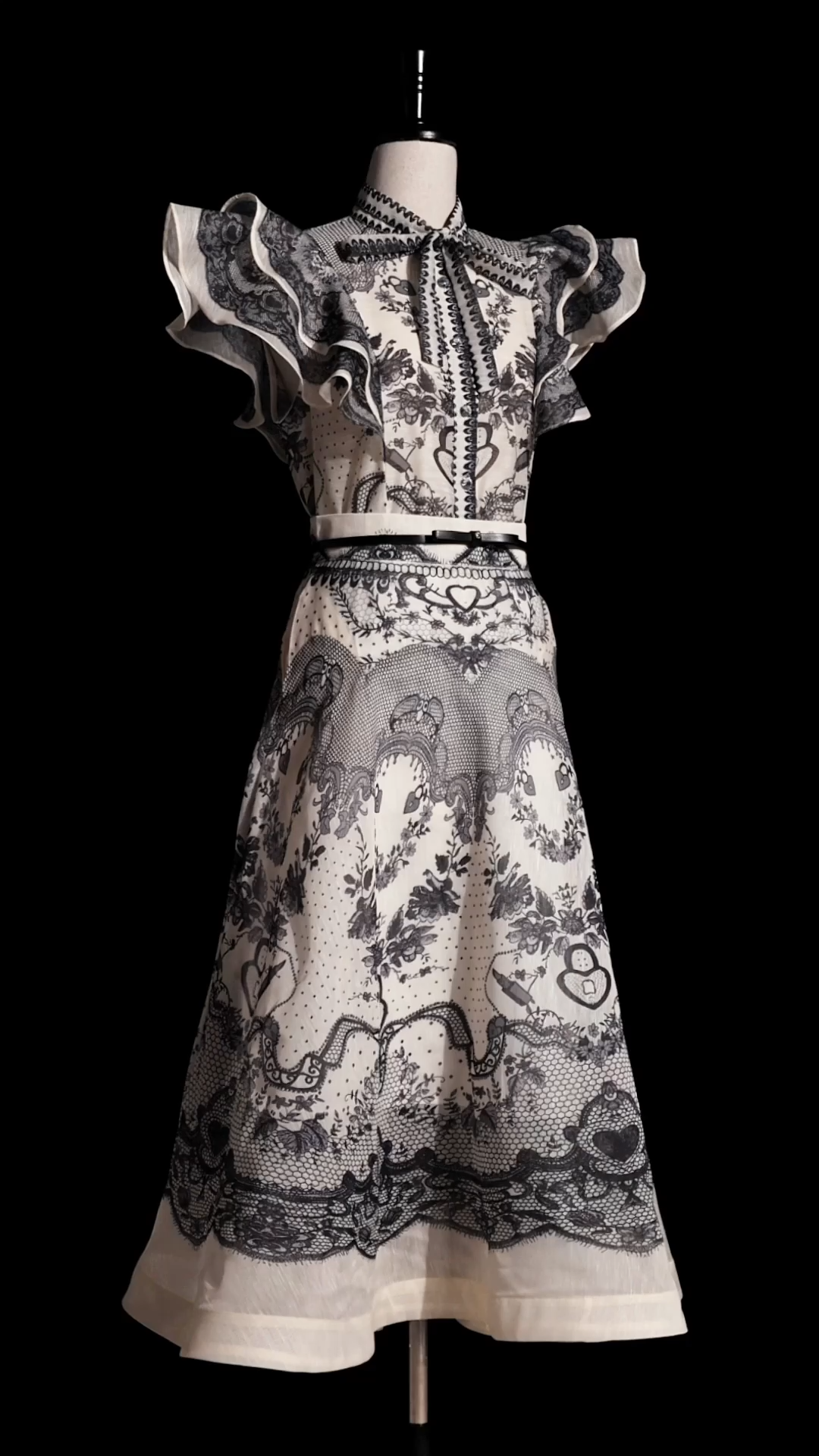 Kenza Sleeveless Floral Printed Top And Skirt Two-Piece Set