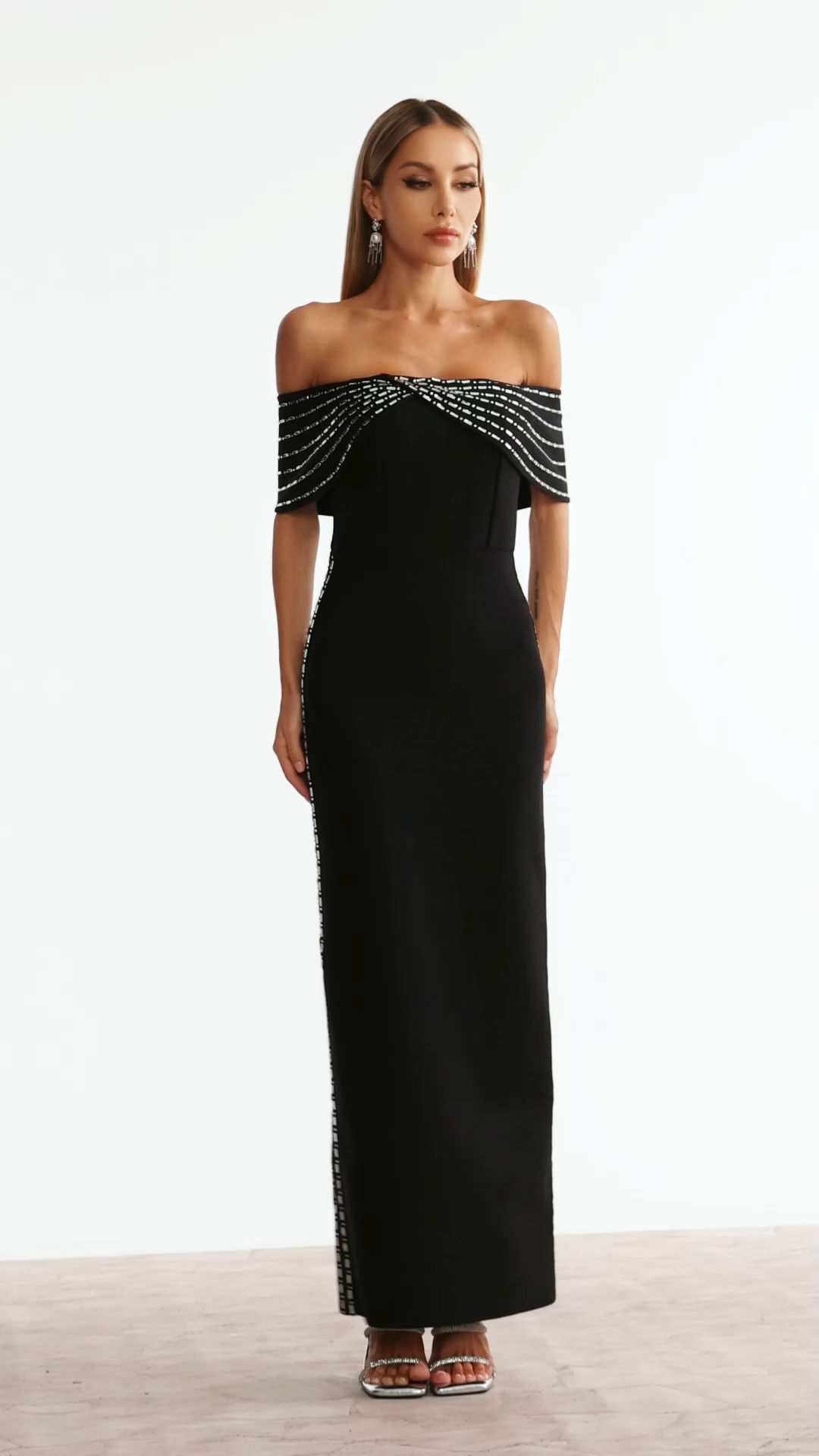 neith. Veil Off-shoulder Dress 完売品 Veil Off-shoulder Dress(Pink) – neith.onlinestore