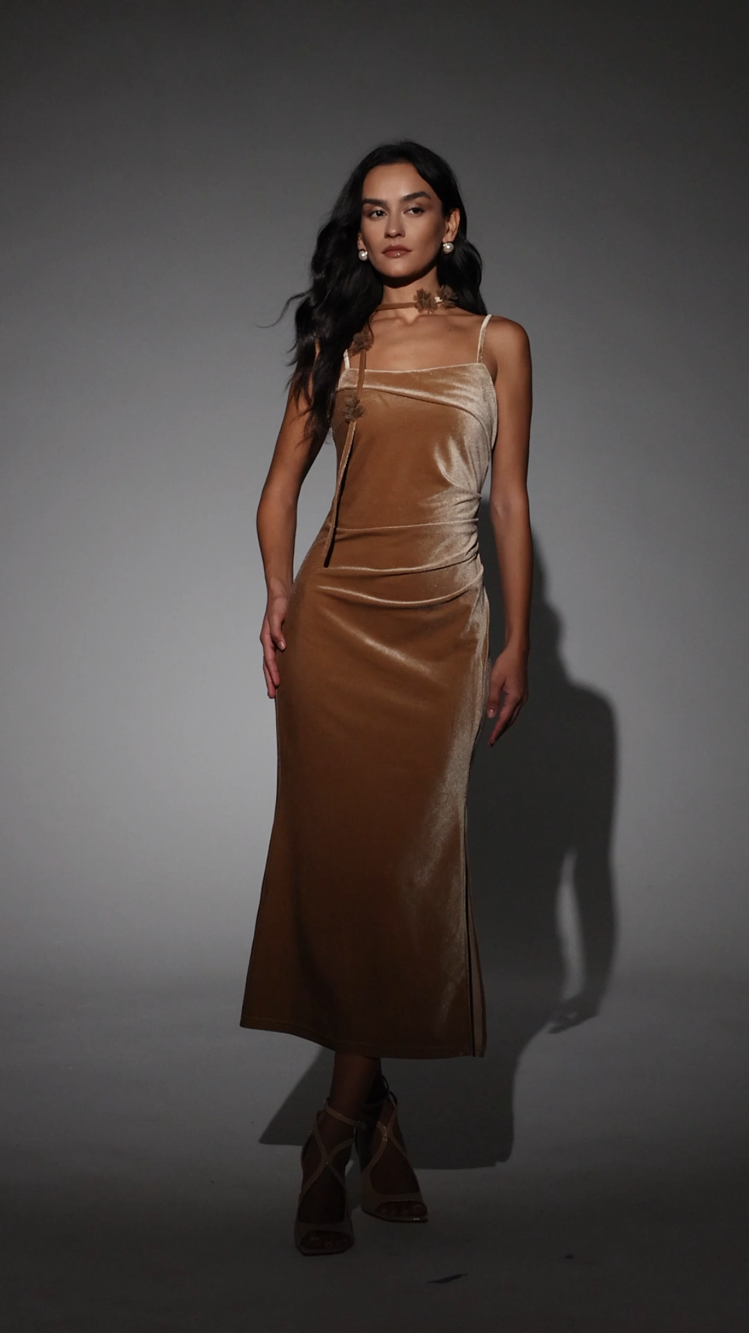 Rosalind Velvet Maxi Dress