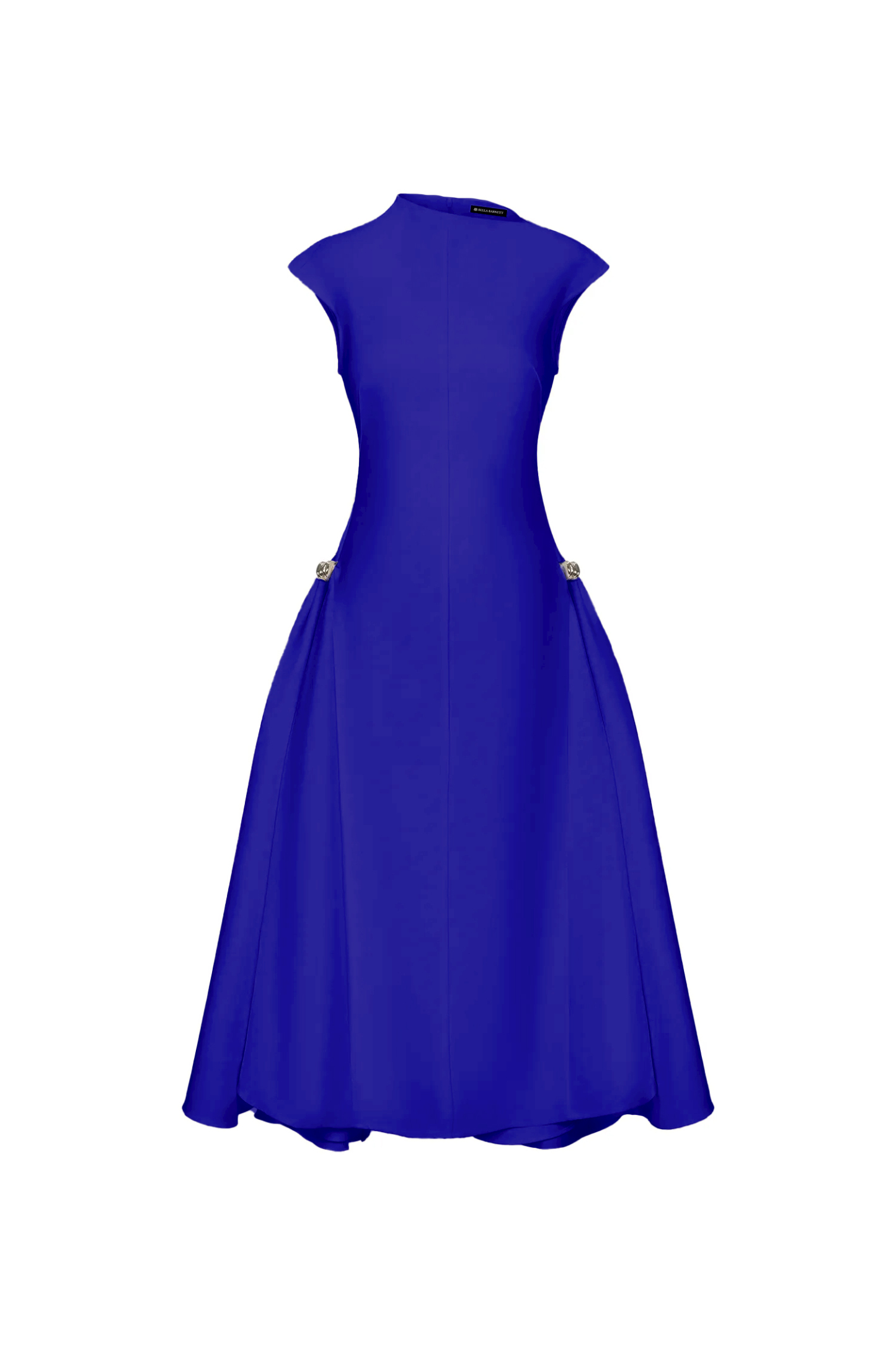 Paca Choker Sleeveless BlueMaxi Dress