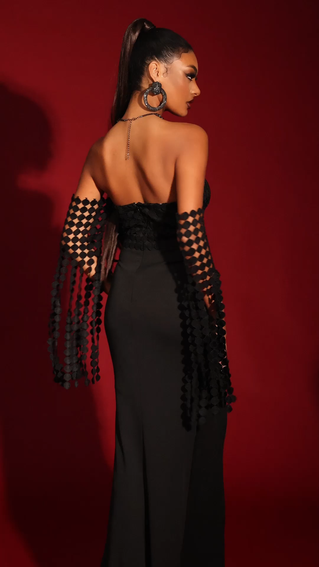Nicola Strapless Maxi Dress