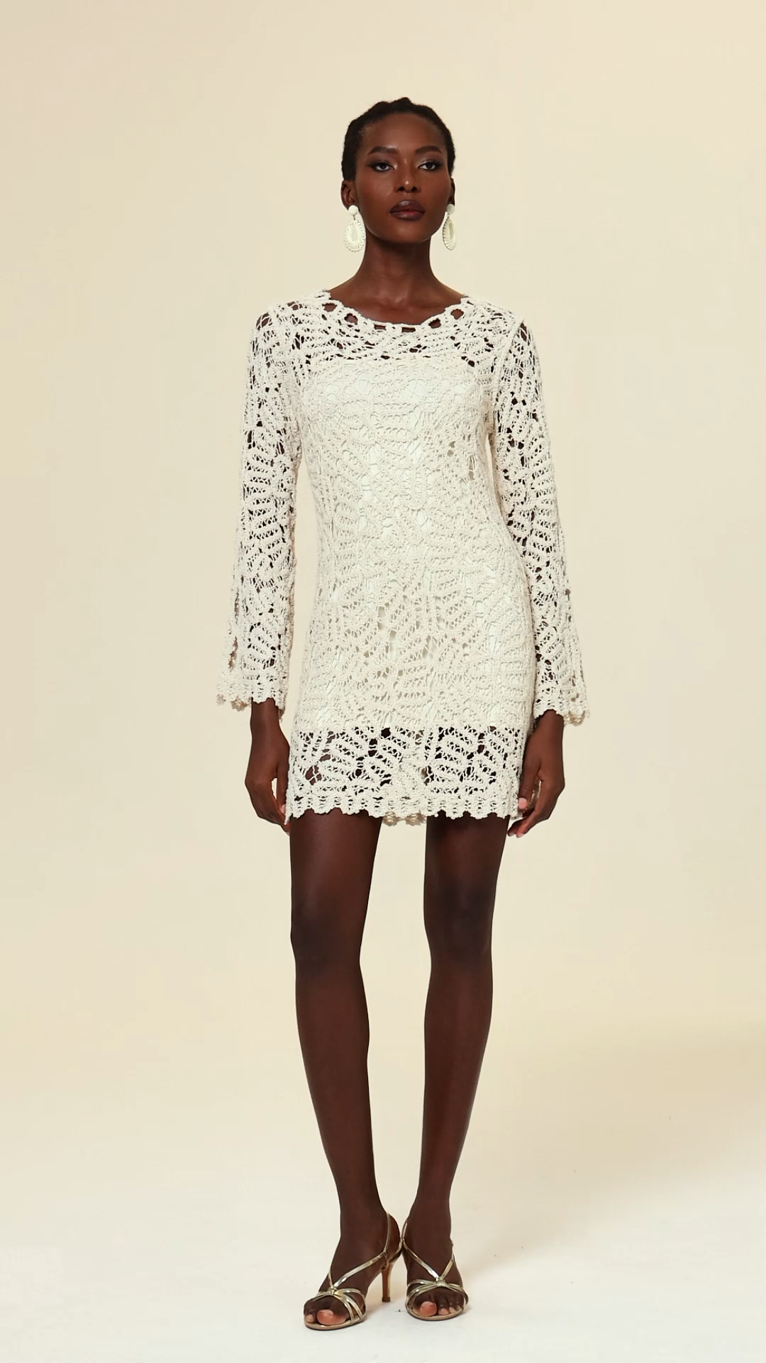 Wyomia Round Neck Mini Dress Two-Piece Set