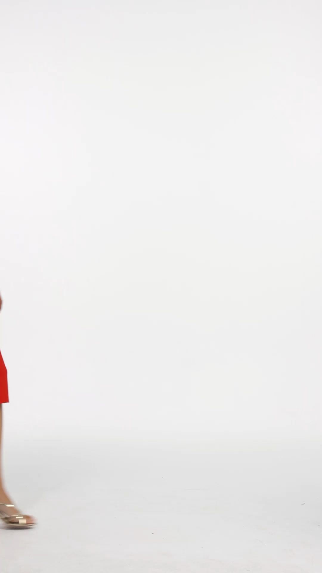 Morgan Classic Contour Long Sleeve Bandage Red Maxi Dress