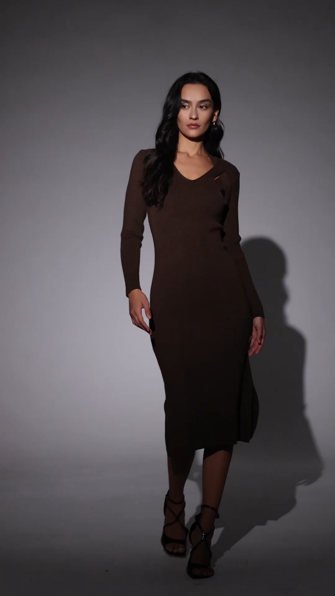 Uama Knitted Maxi Dress