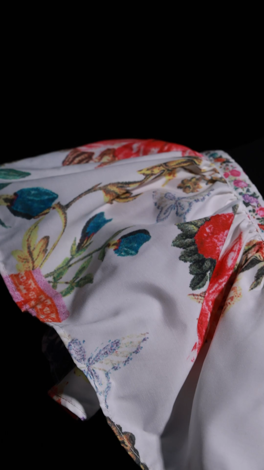 Violet Backless Ruffle Floral Printed Maxi Dress