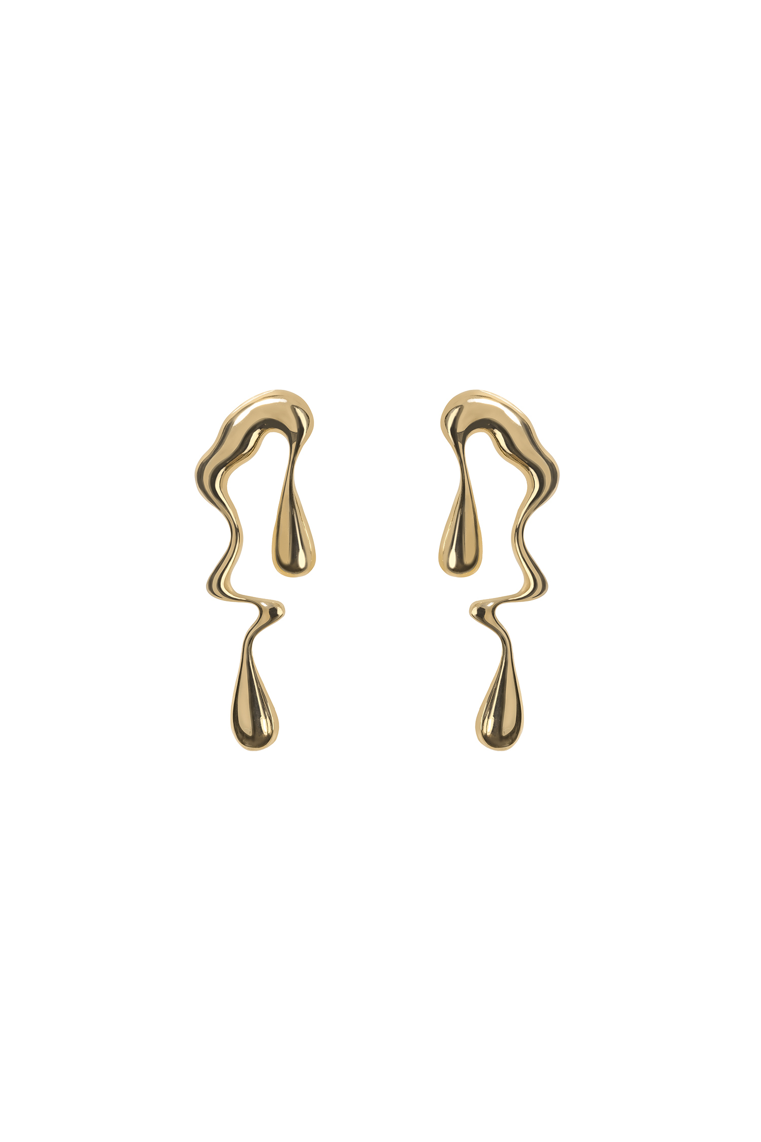 Rode Irregularity Water Drop Earrings