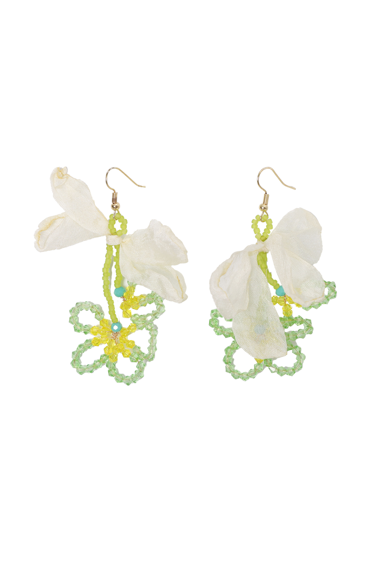 Jezebel Bow  Beads Earrings