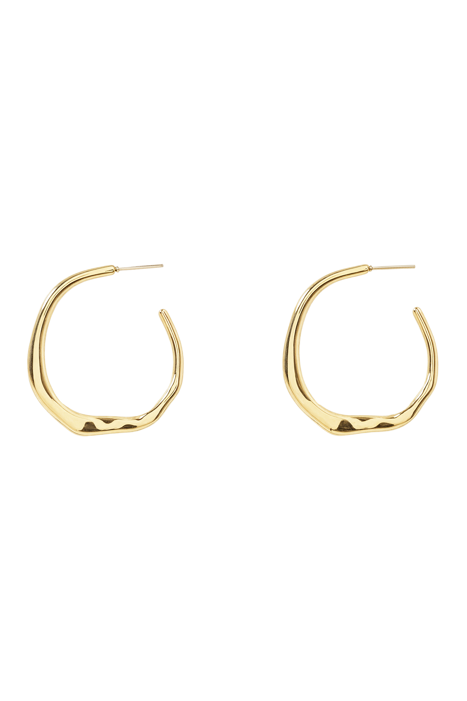 KIavia C Shaped Metal Earrings