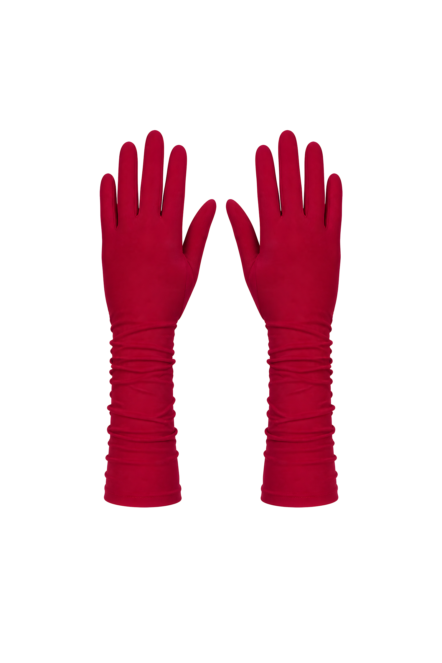 Tahoe Romantic Over Elbow Ruched Gloves