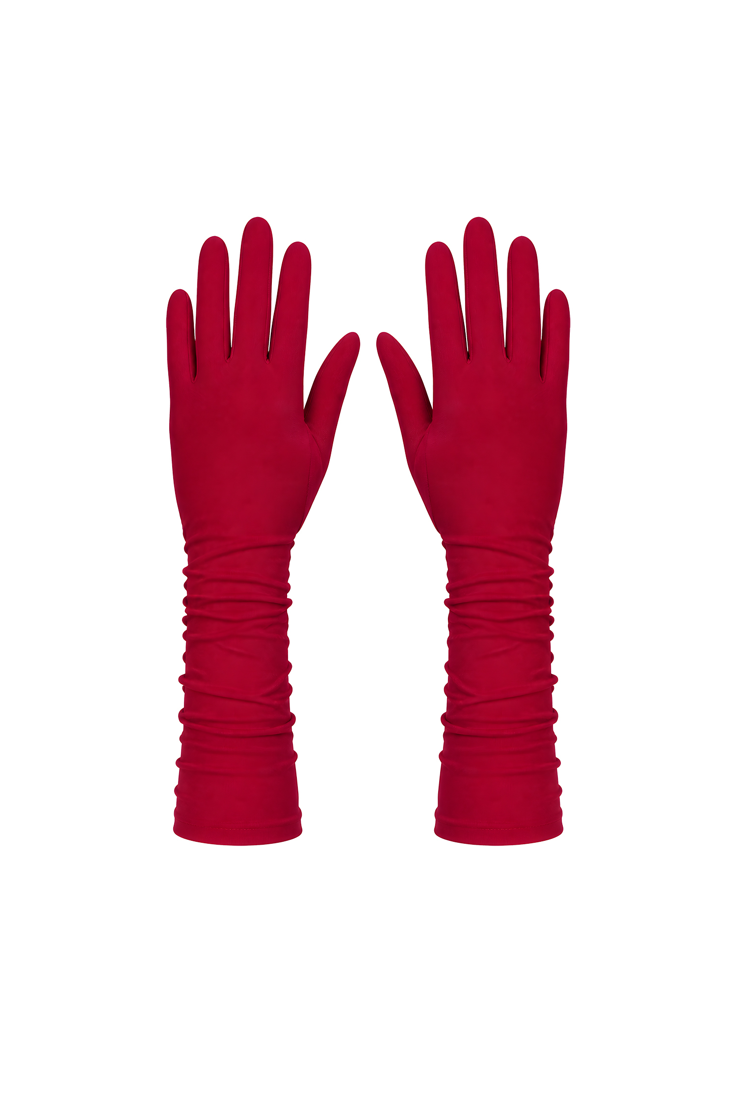 Tahoe Romantic Over Elbow Ruched Gloves