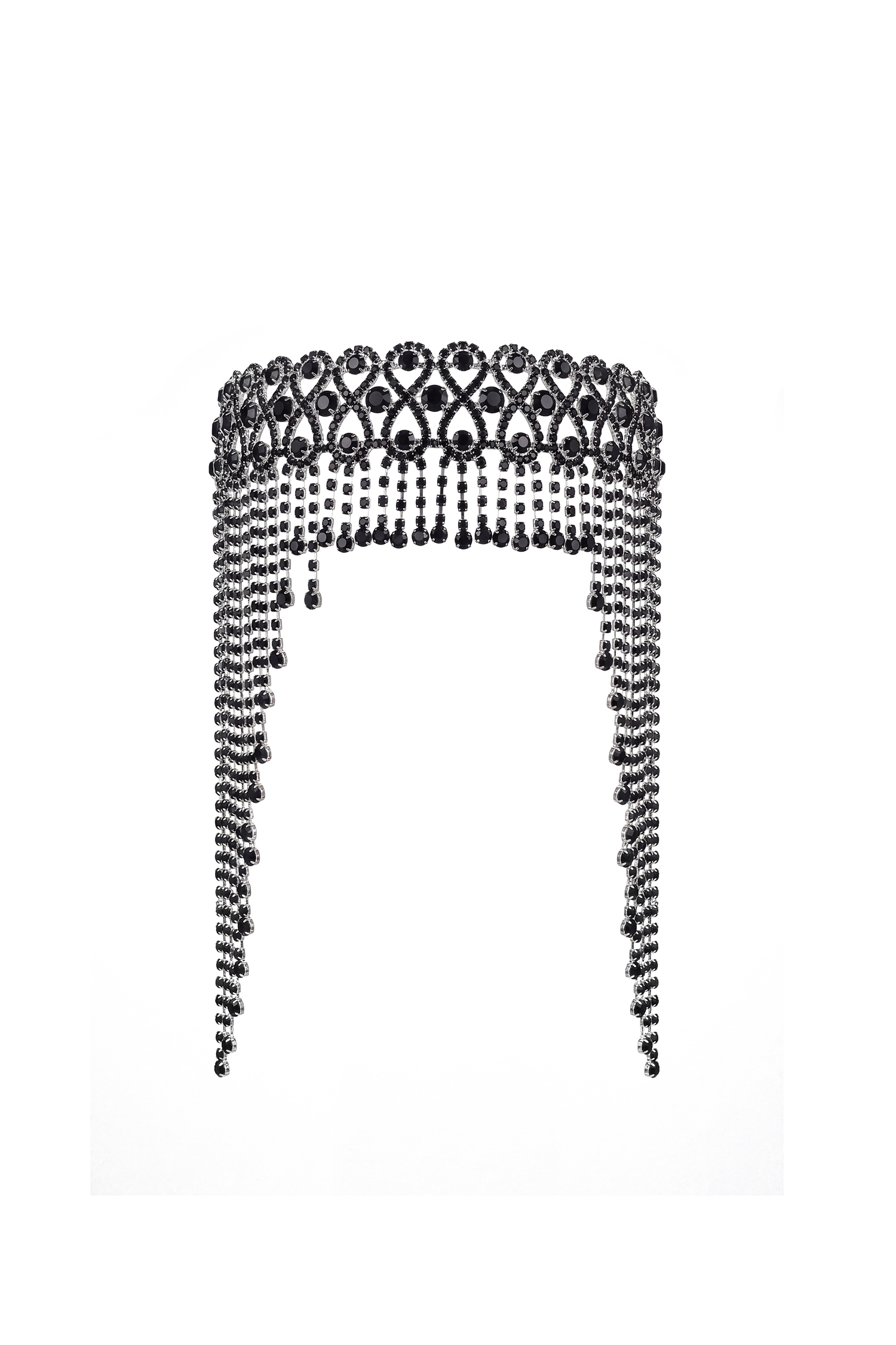 Tiff Gorgeous Beaded Tassel Bridal Headpiece