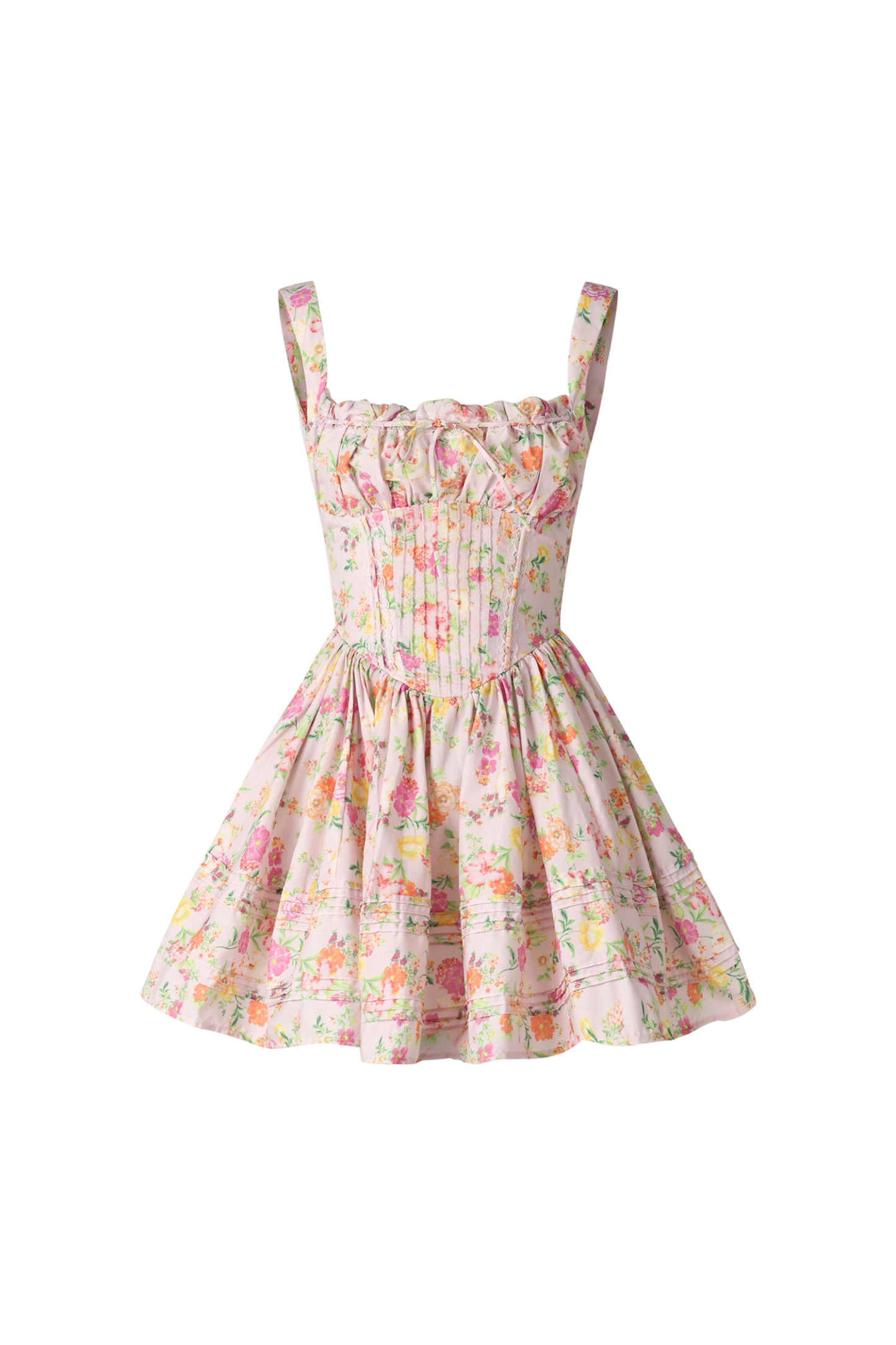 Kezia Halter Floral Printed Mini Dress