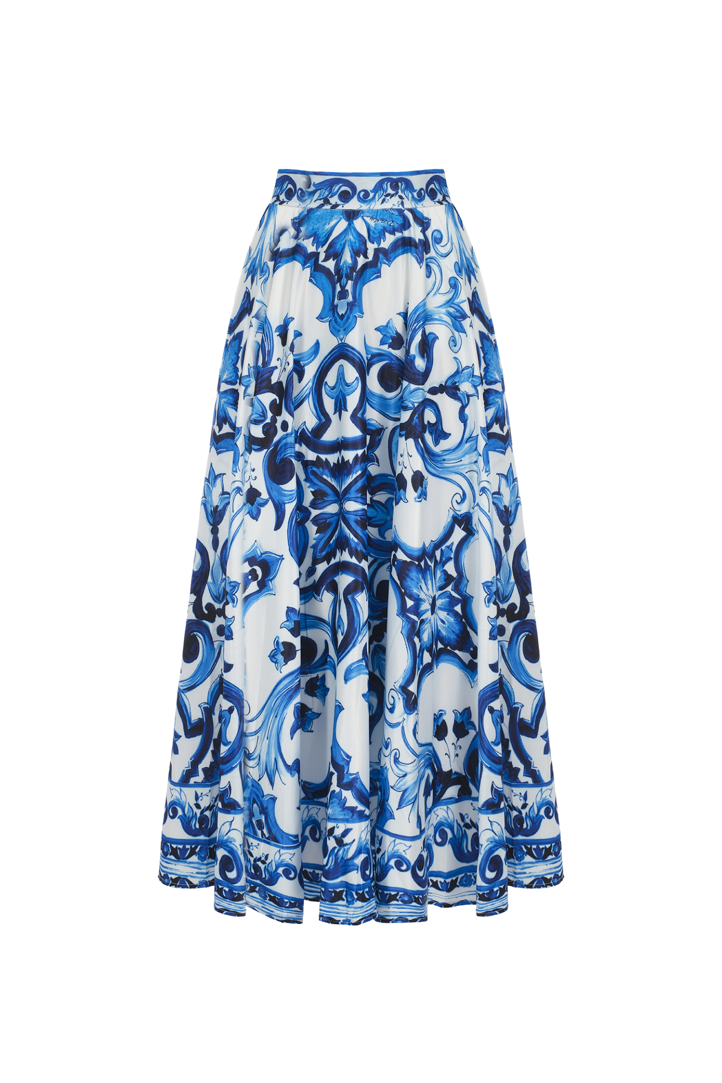 Kaona Halter Floral Printed Top And Skirt Two-Piece Set