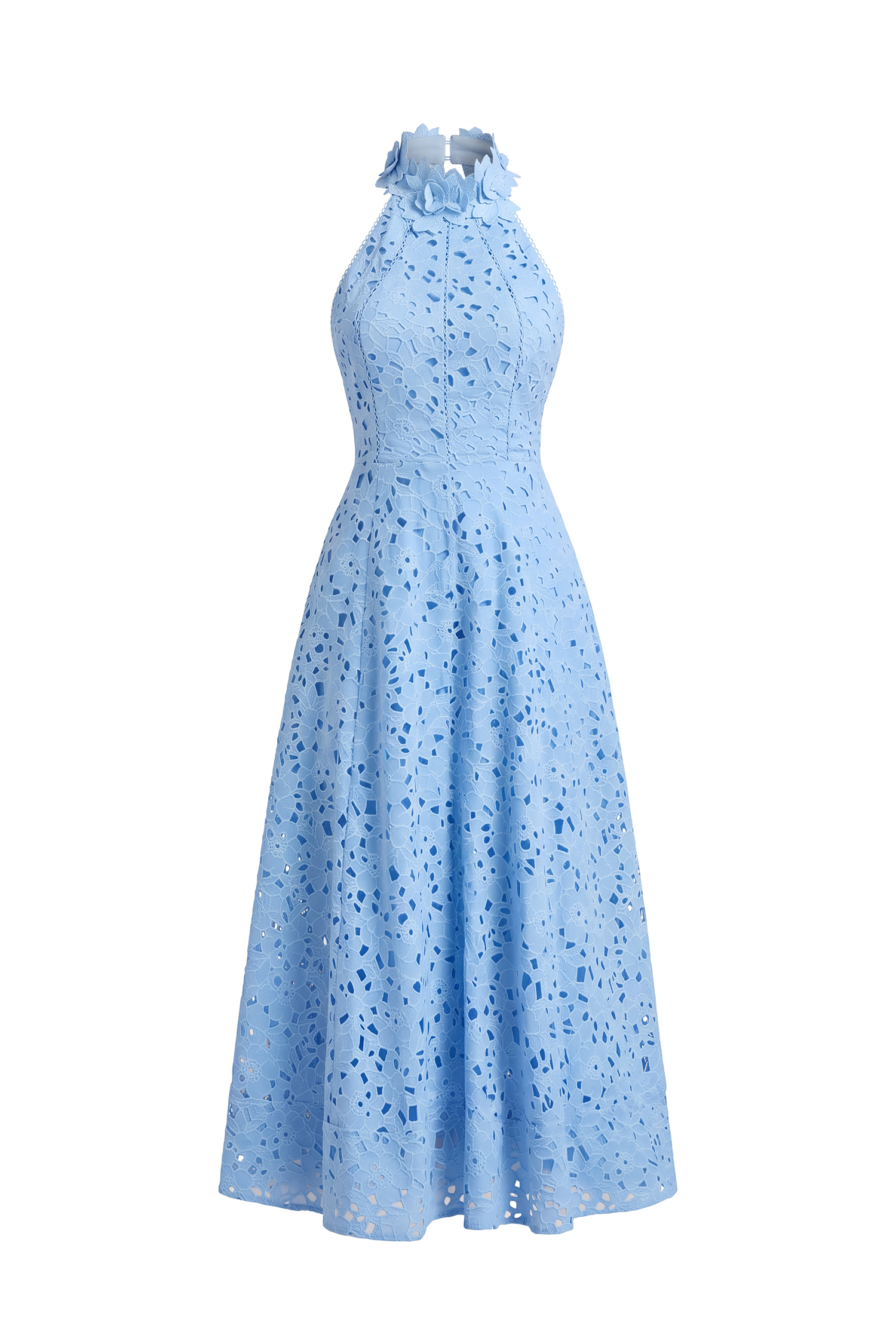 Nuvola Halter Midi Dress