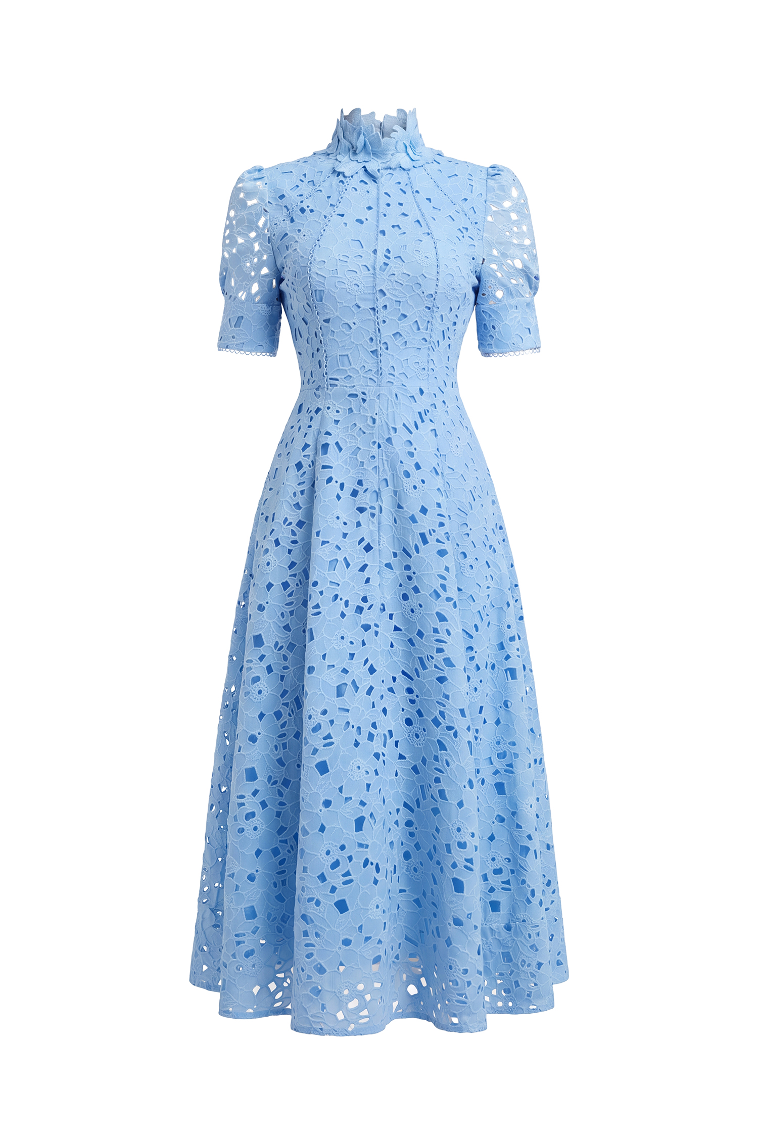 Kitsu Short Sleeve Midi Dress