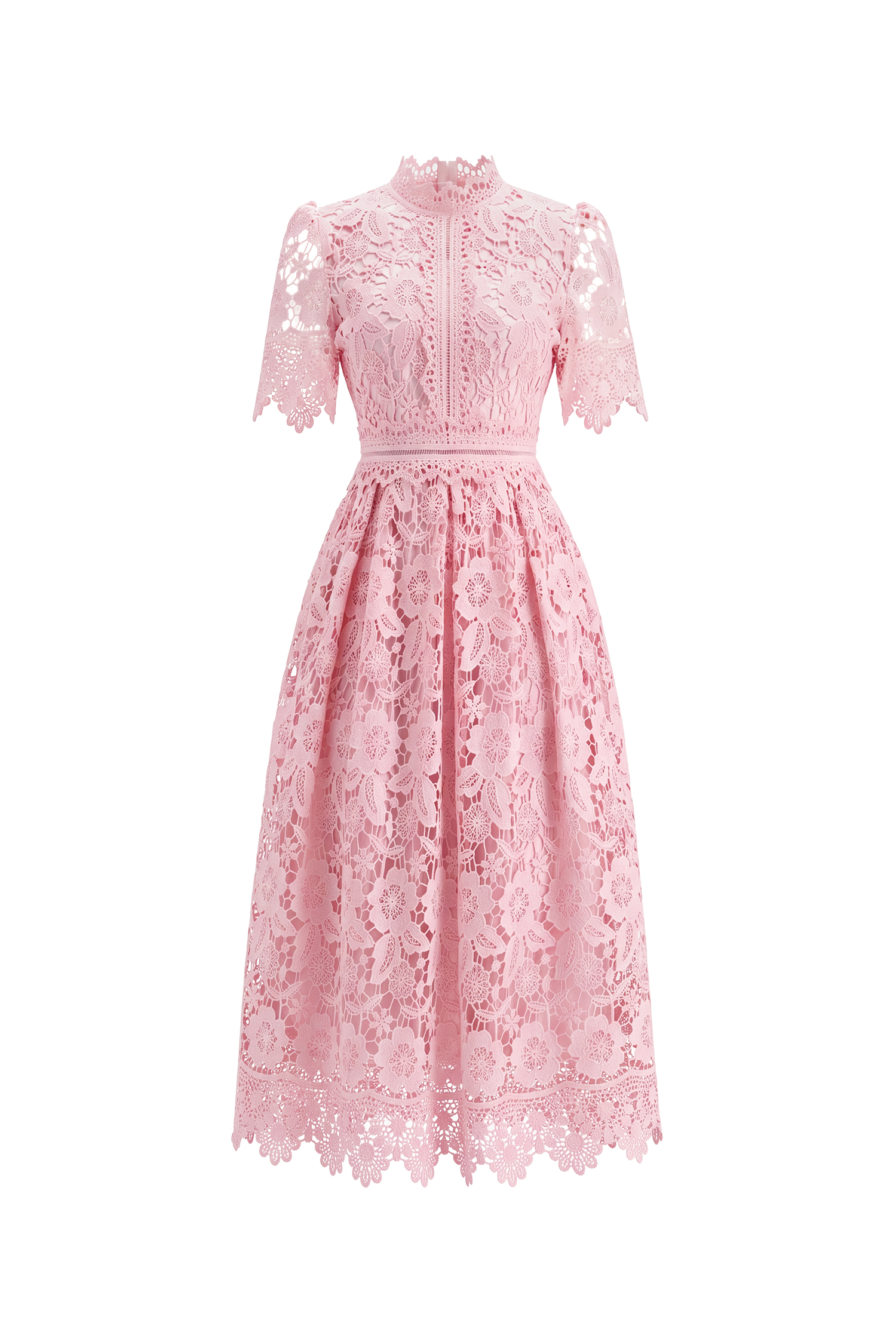 Kitsu Short Sleeve Midi Dress