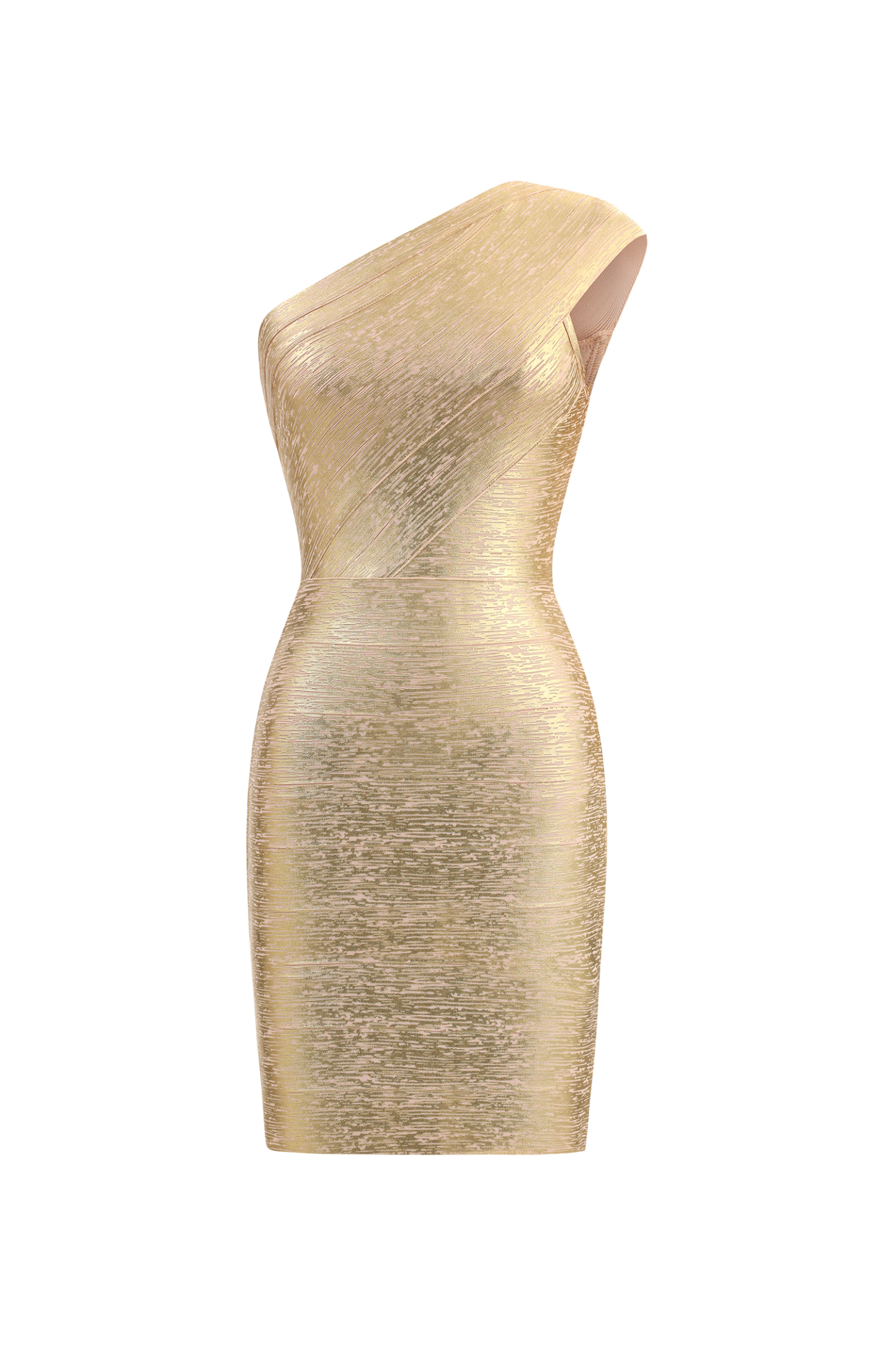 Lika Metallic Mini Cocktail Dress – Bellabarnett