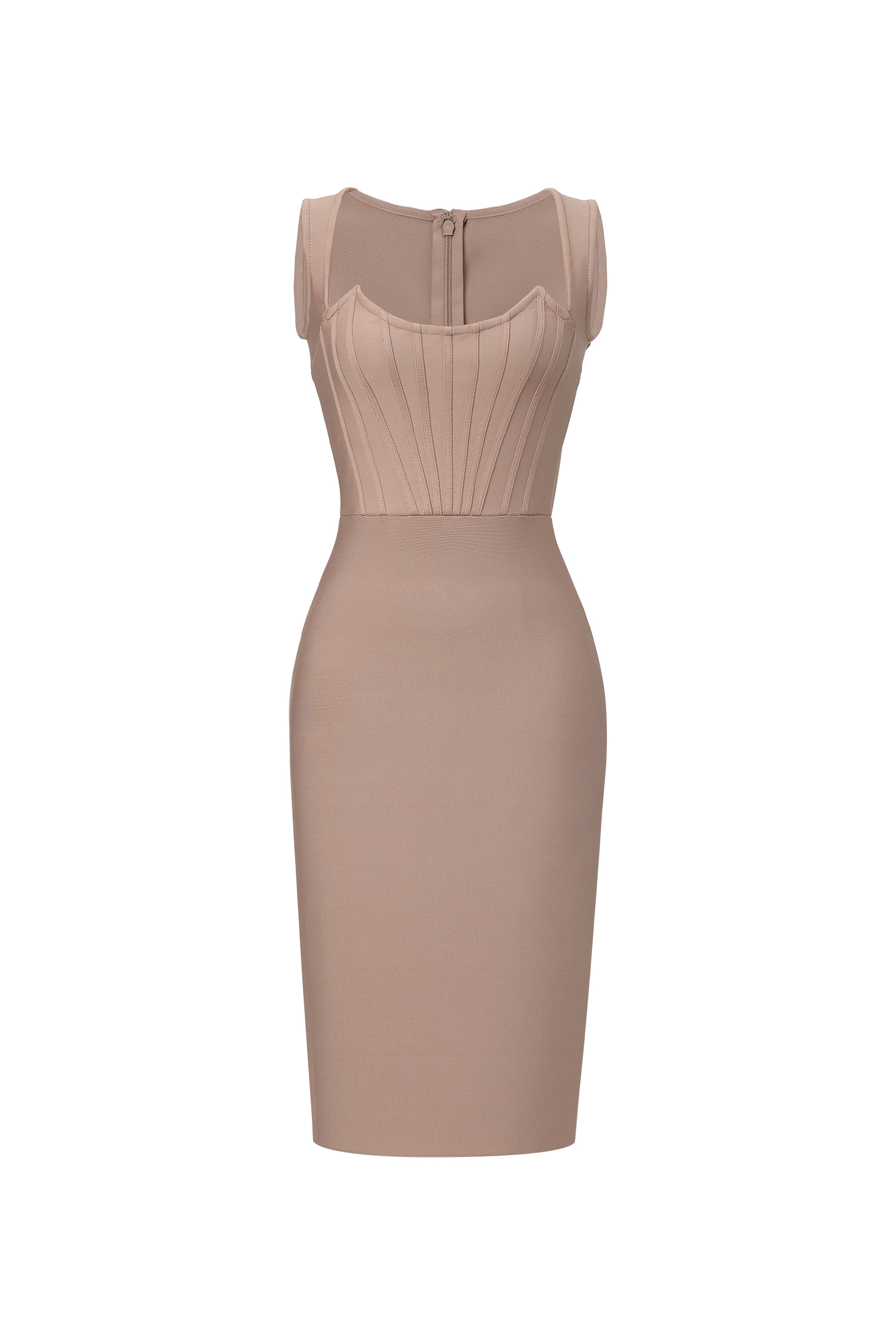 Margo Corset Midi Bandage Dress