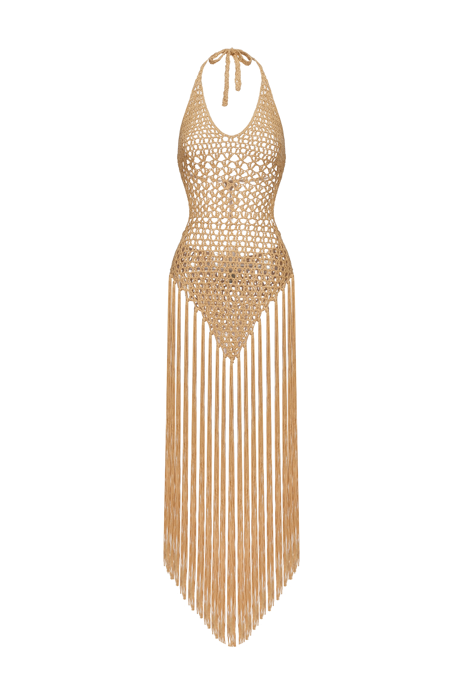 Tesare Tassel Weave Midi Dress