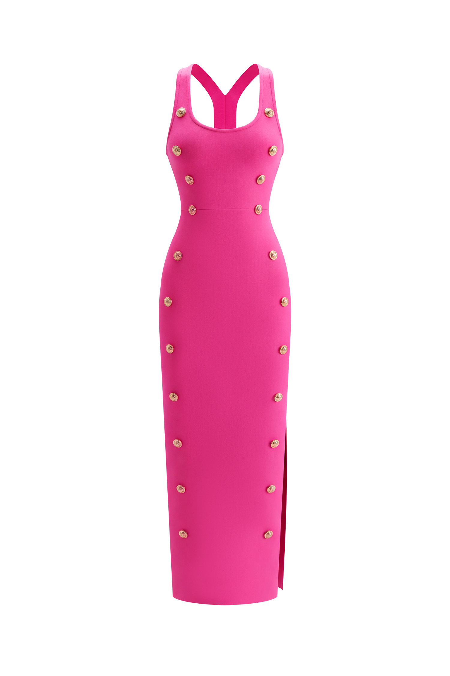 Giacinta Halter Bandage Maxi Dress