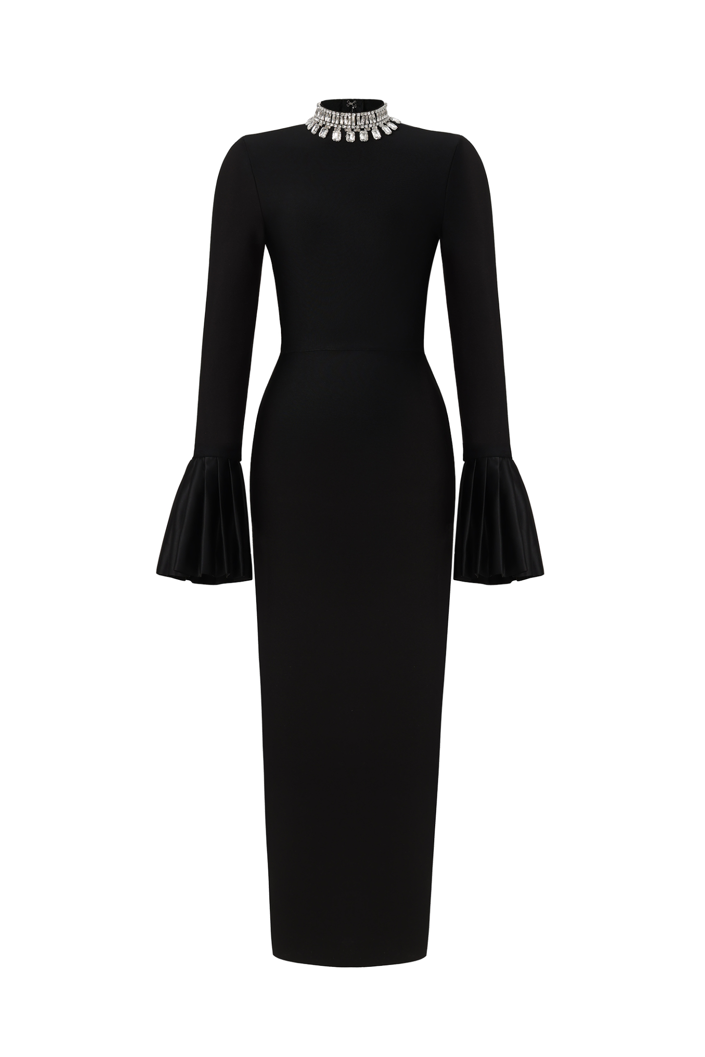 Virginie Diamante Bandage Maxi Dress